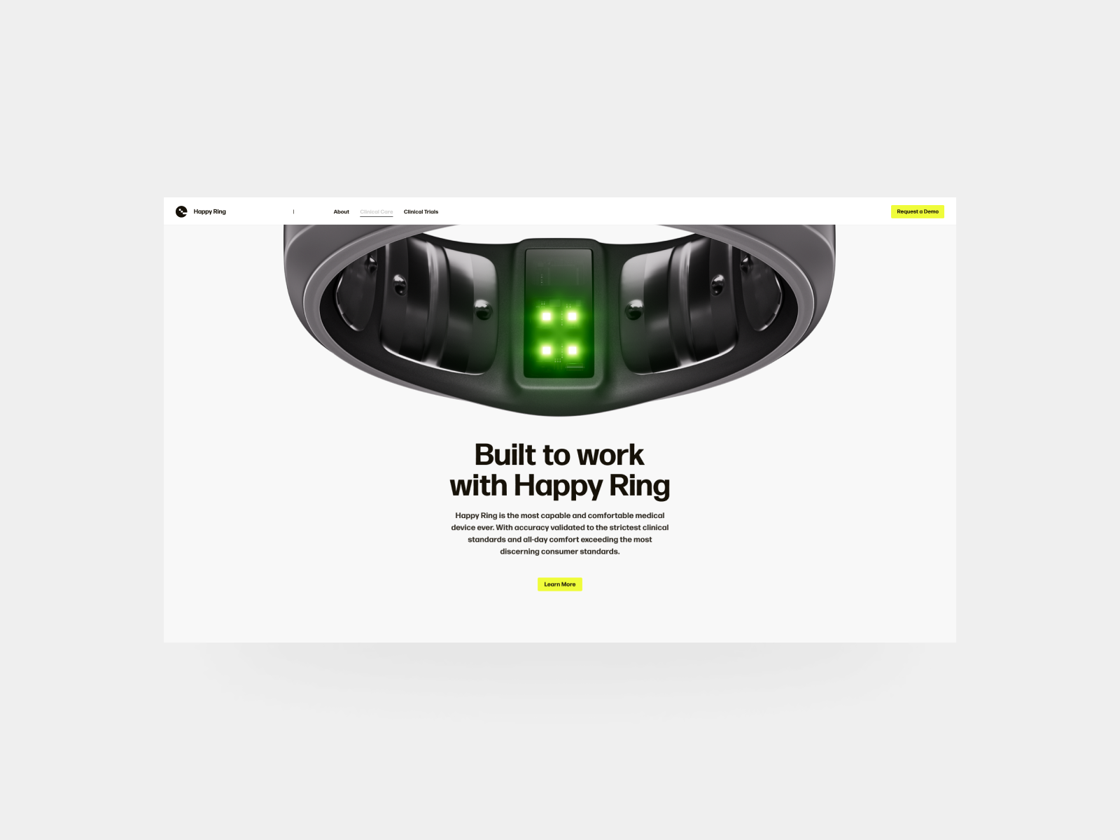 Ring Product Page CTA
