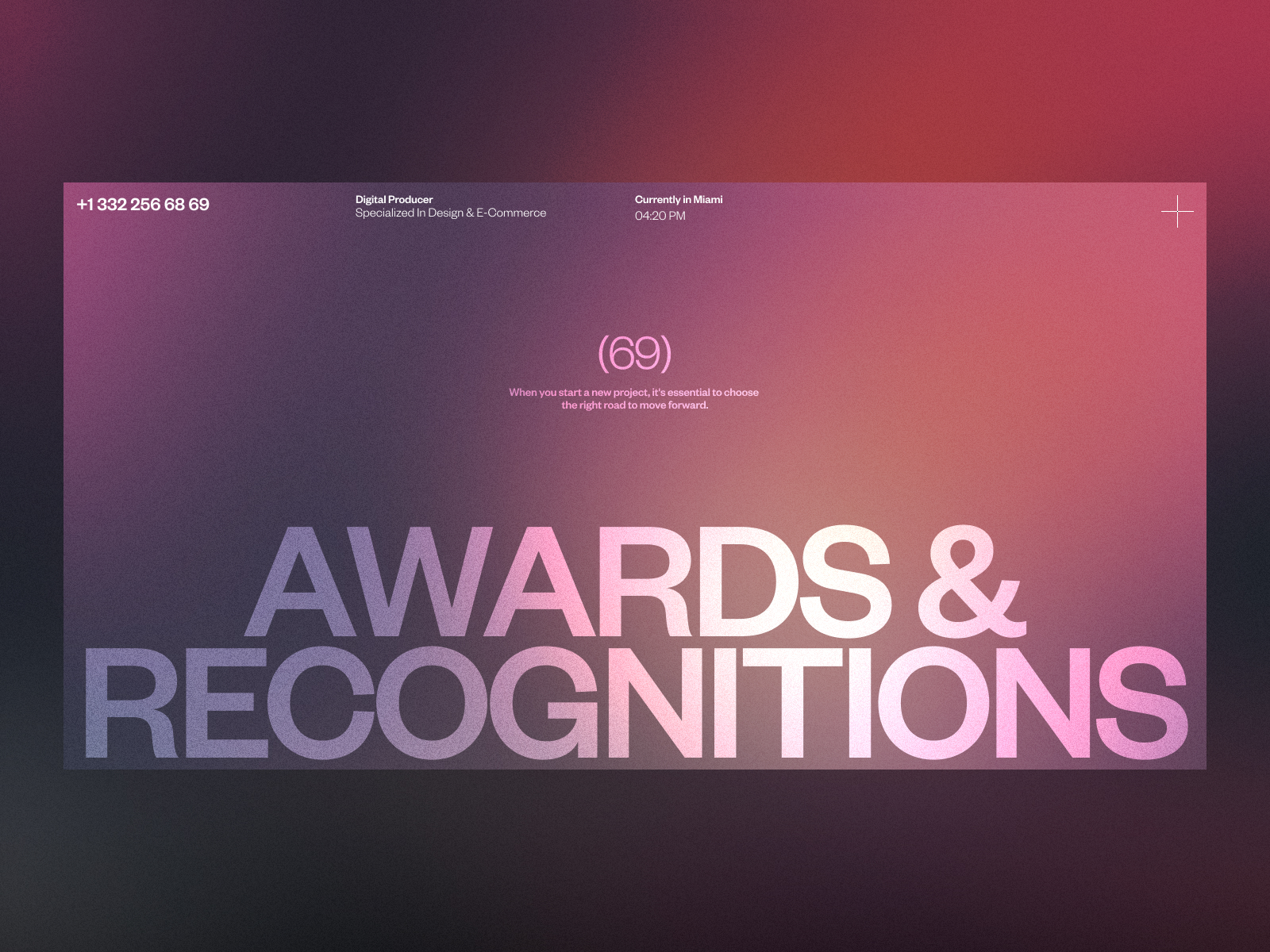Awards & Recognitions Page