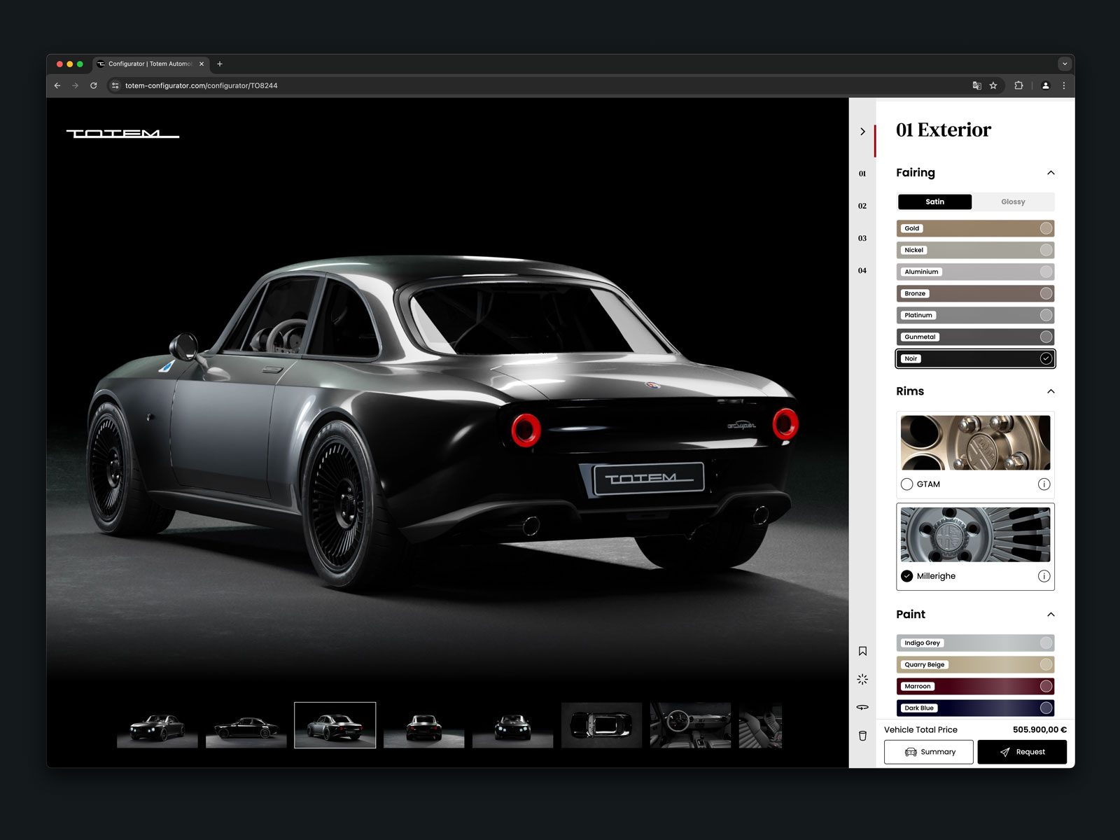 Car Configurator with Pre- & Live-Rendering