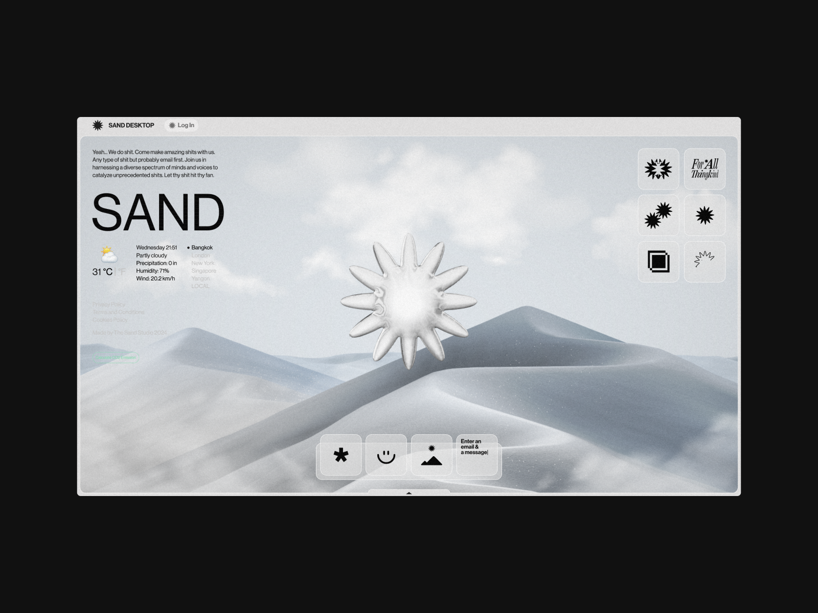 Sand Desktop
