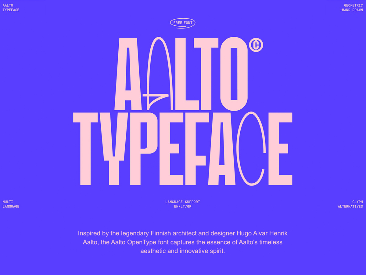 Aalto Display Font