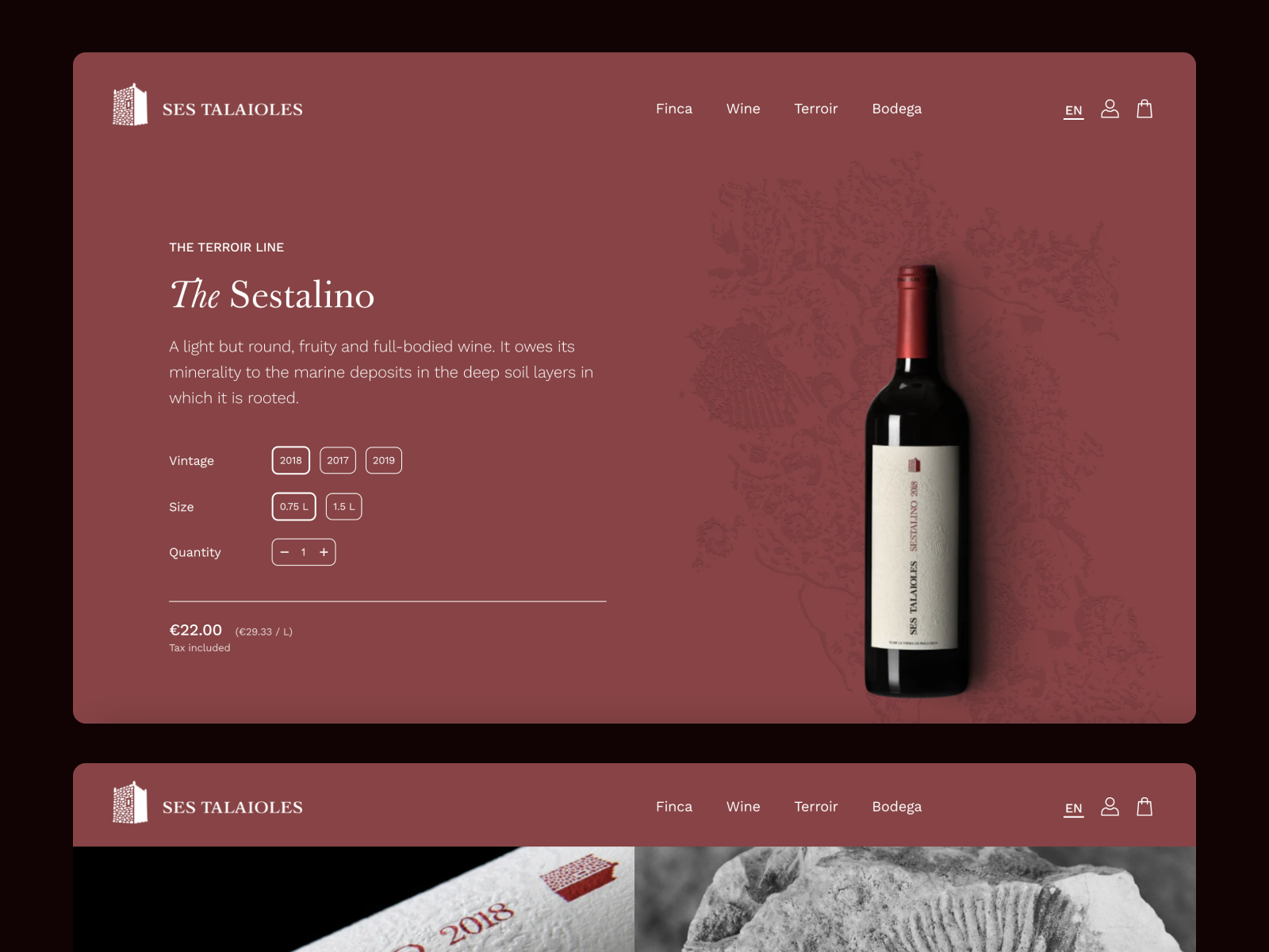 Product page – Sestalino