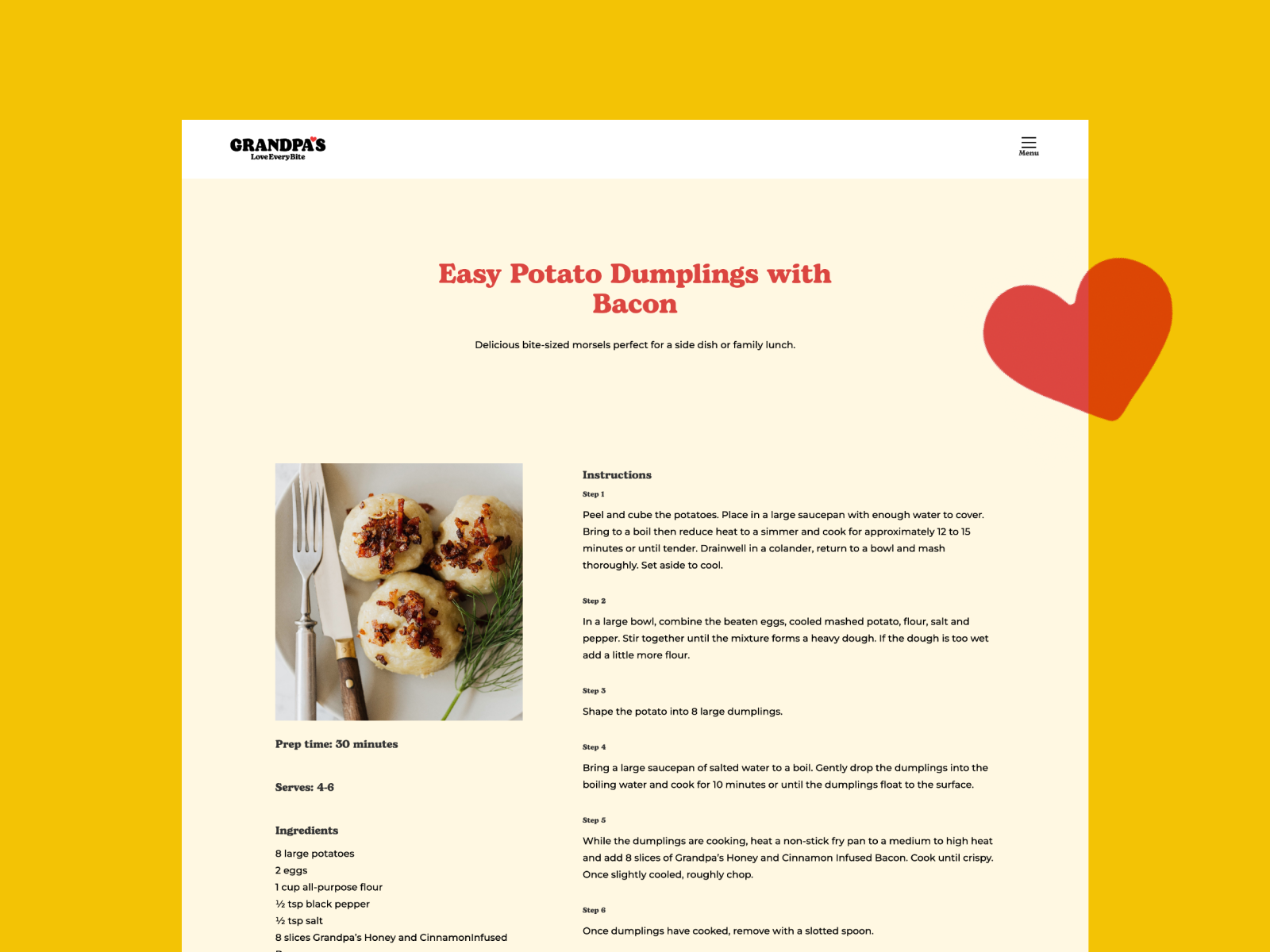 Recipes & Filters