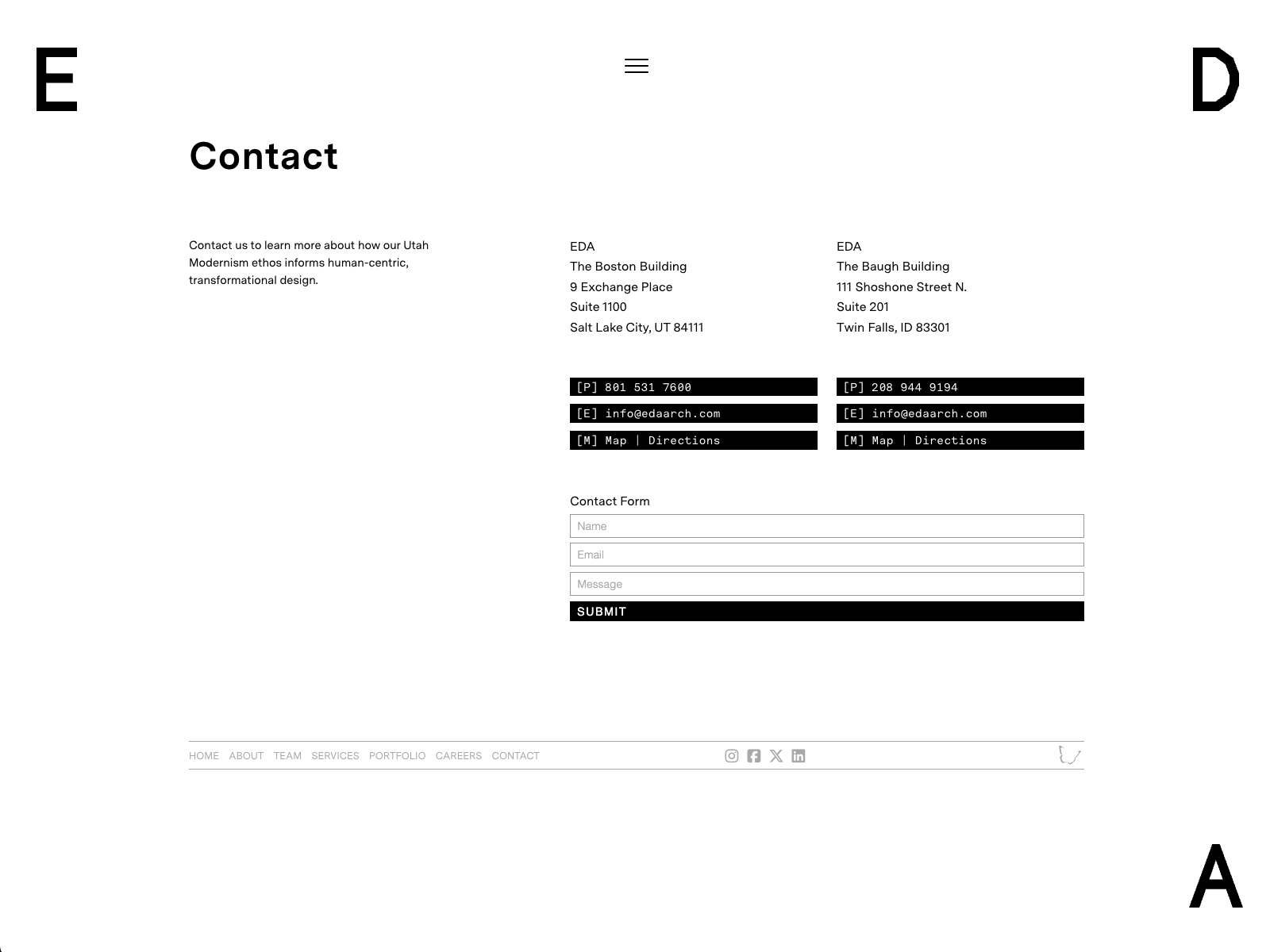 Contact & Form