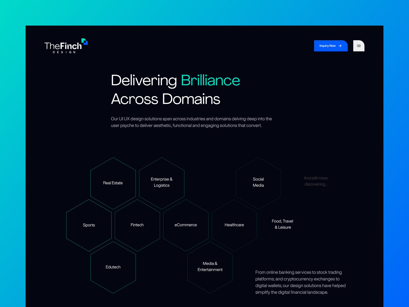 Delivering Brilliance Across Domains