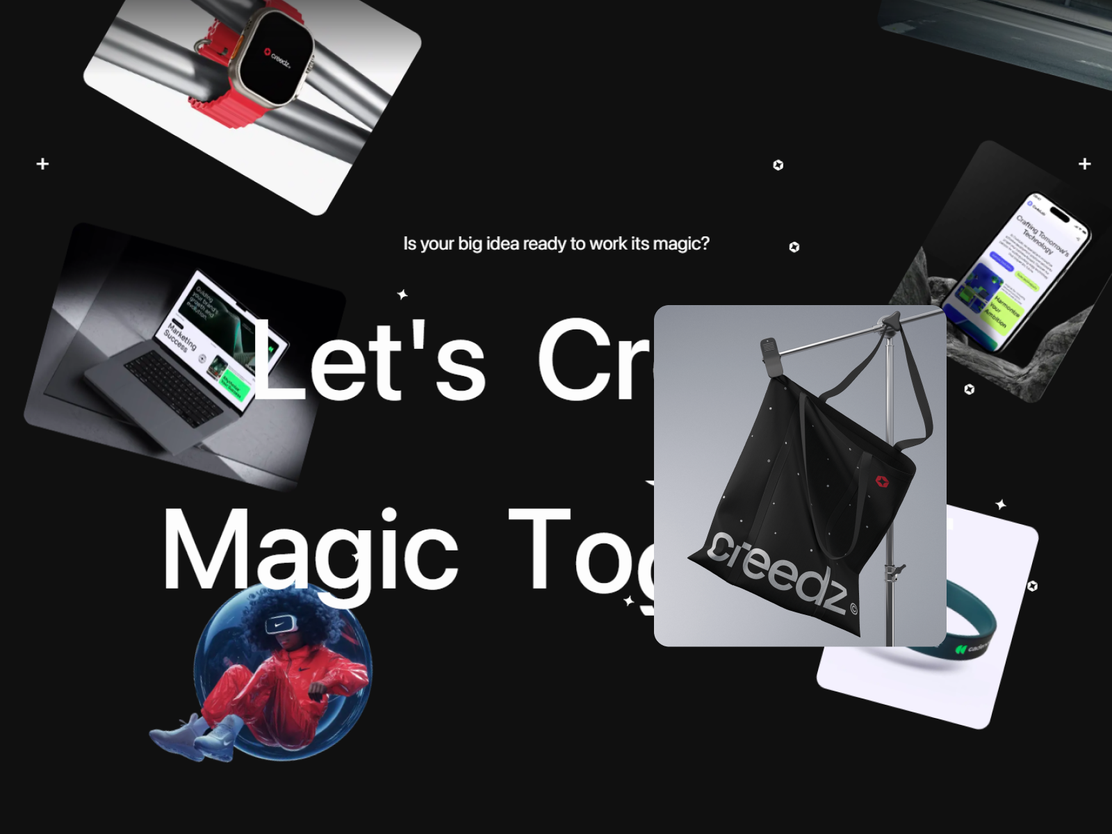 Let's create magic toghether