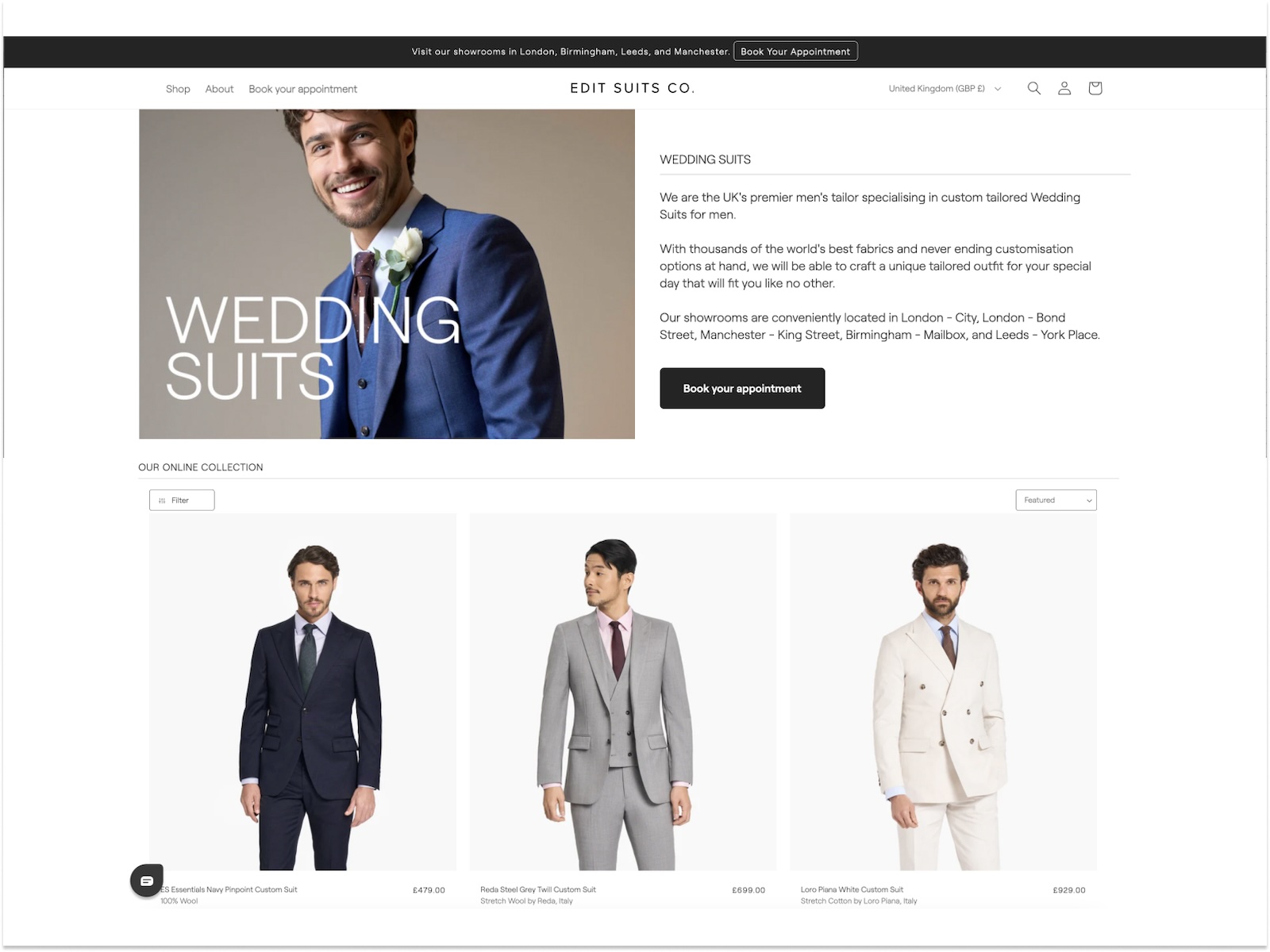 Wedding Suits Collection