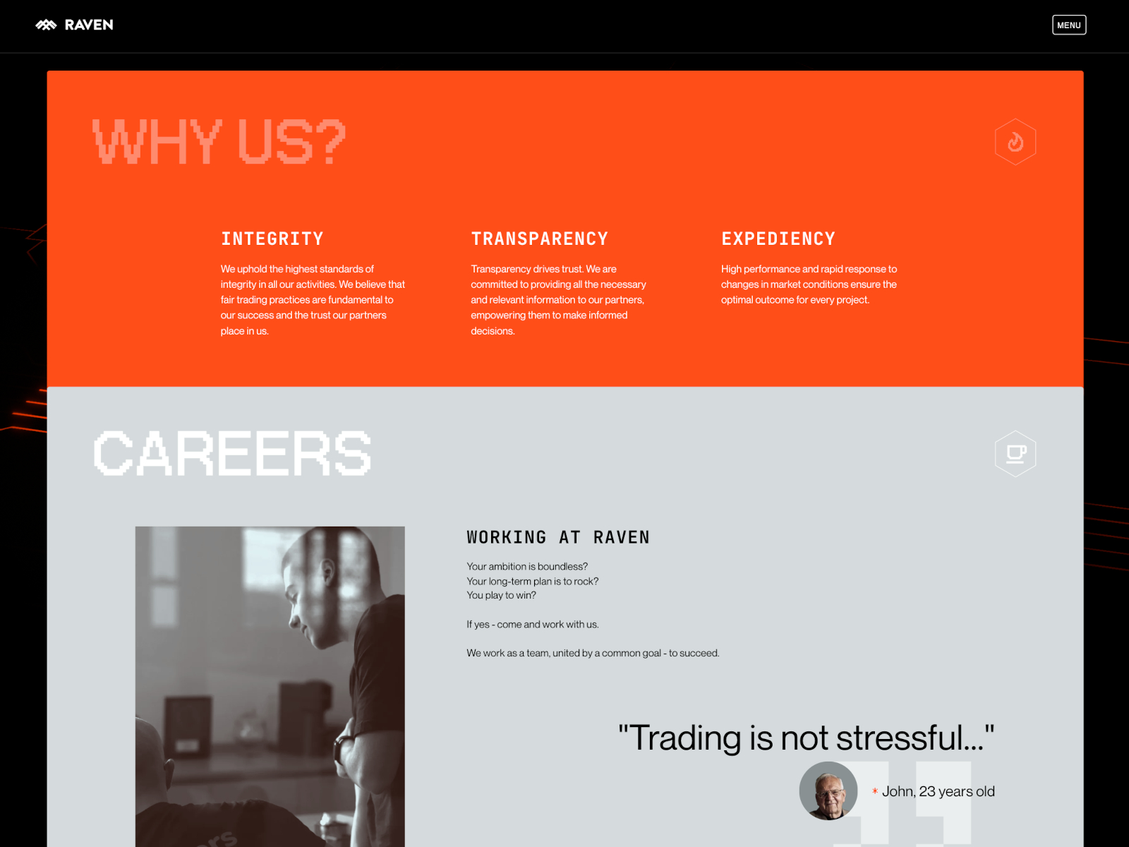 Careers Section