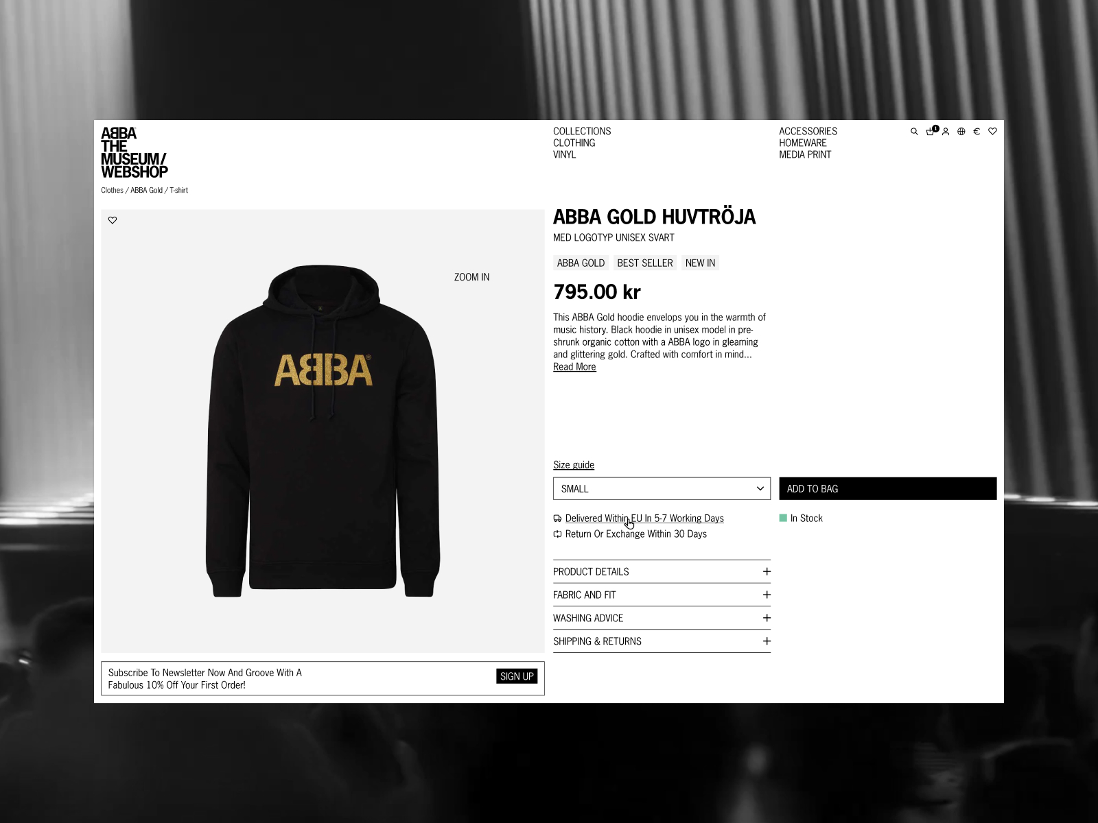 Abba Product Page