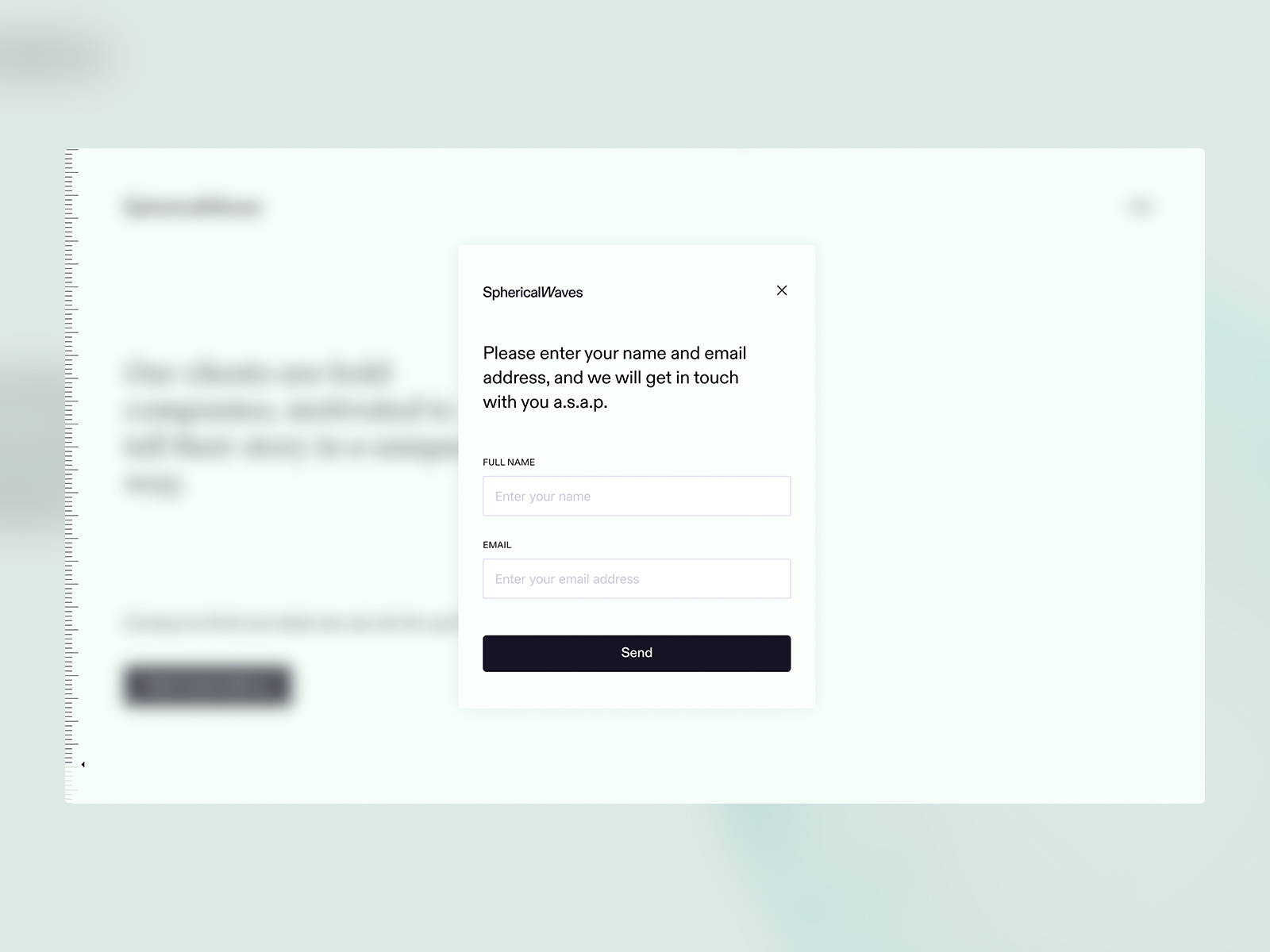 Contact form