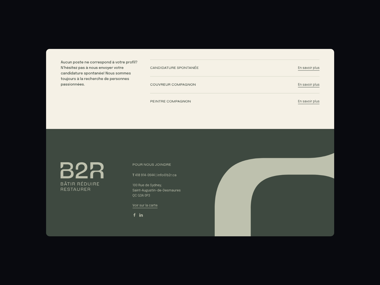 Footer Design