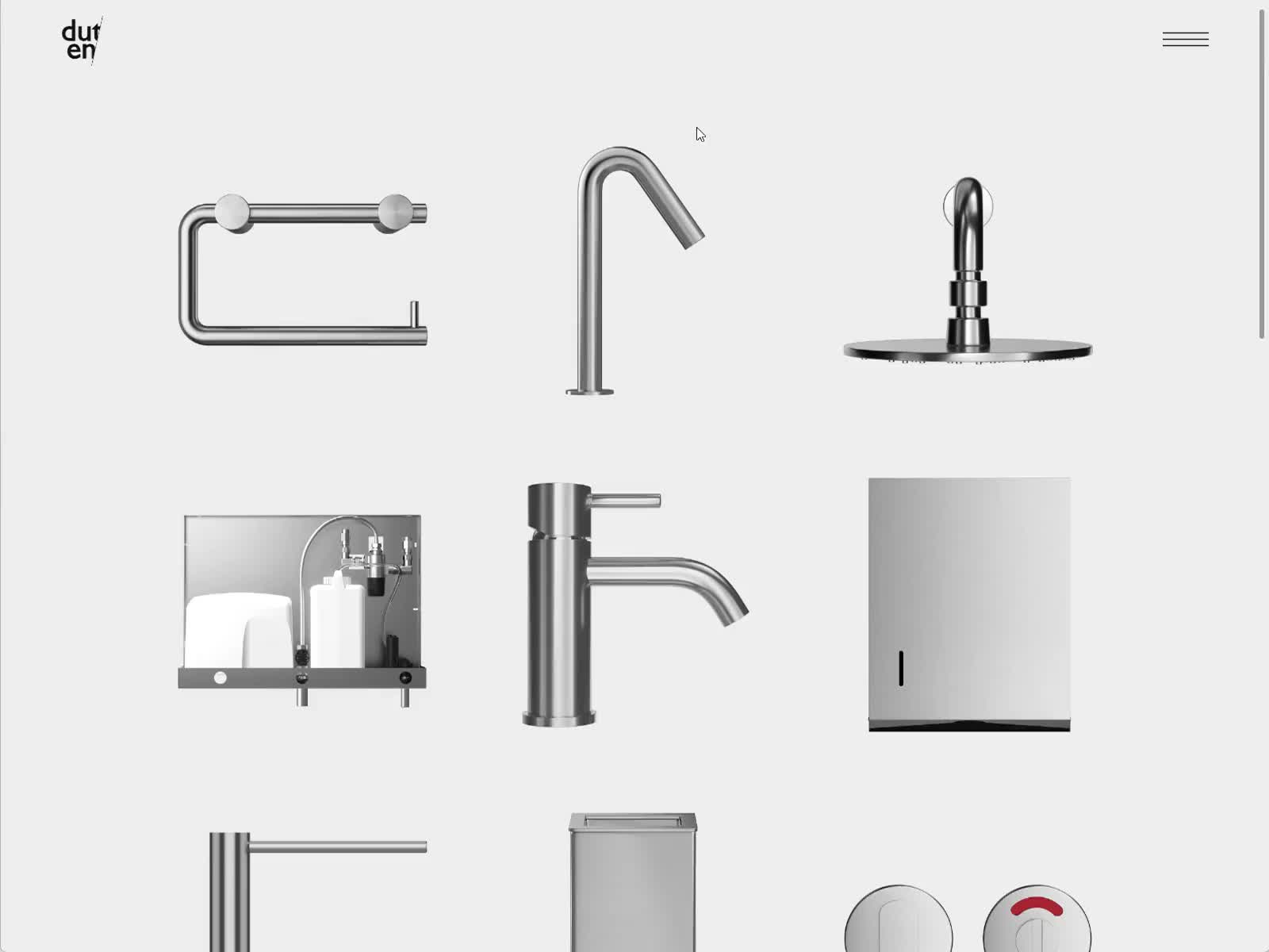 Duten award-winning website design screenshot 8