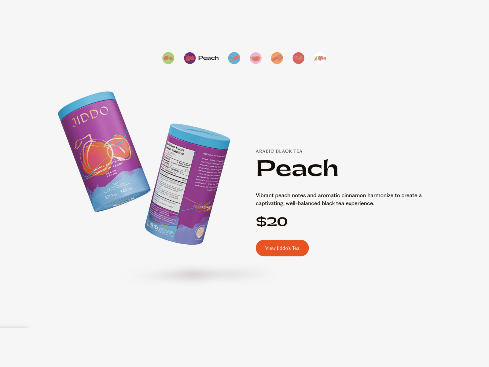 Landing page