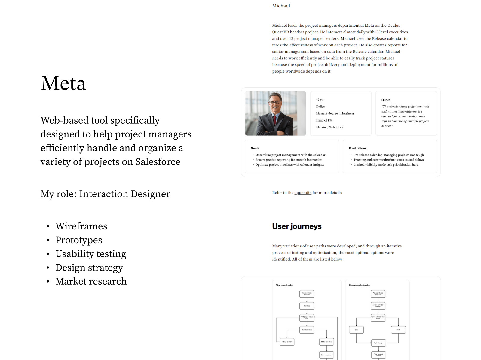 Stanislau Malchanau Portfolio l Meta Case Study