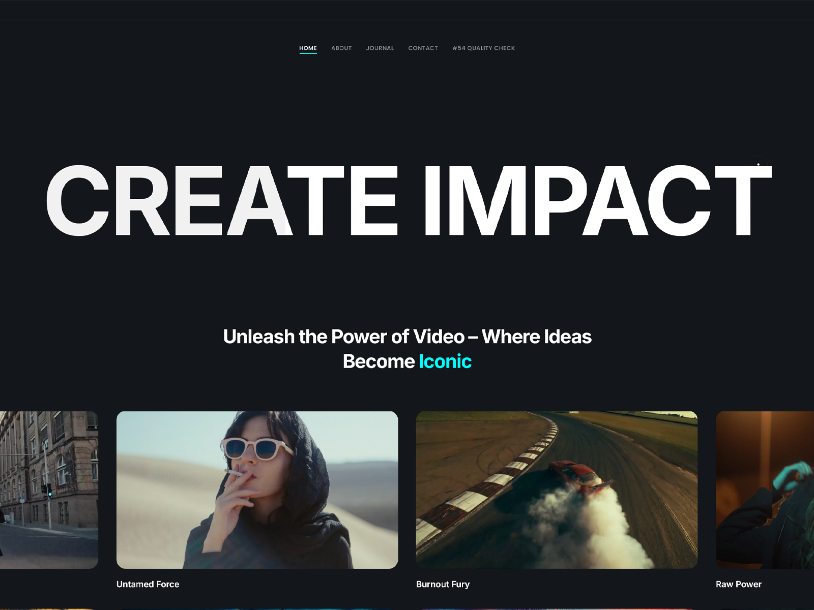 Create Impact: Where Ideas Become Iconic