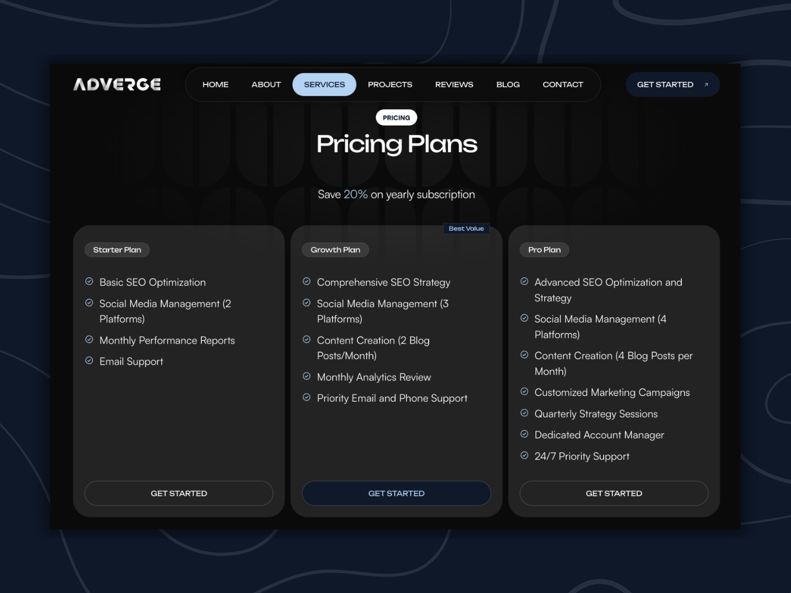 Pricing Plans