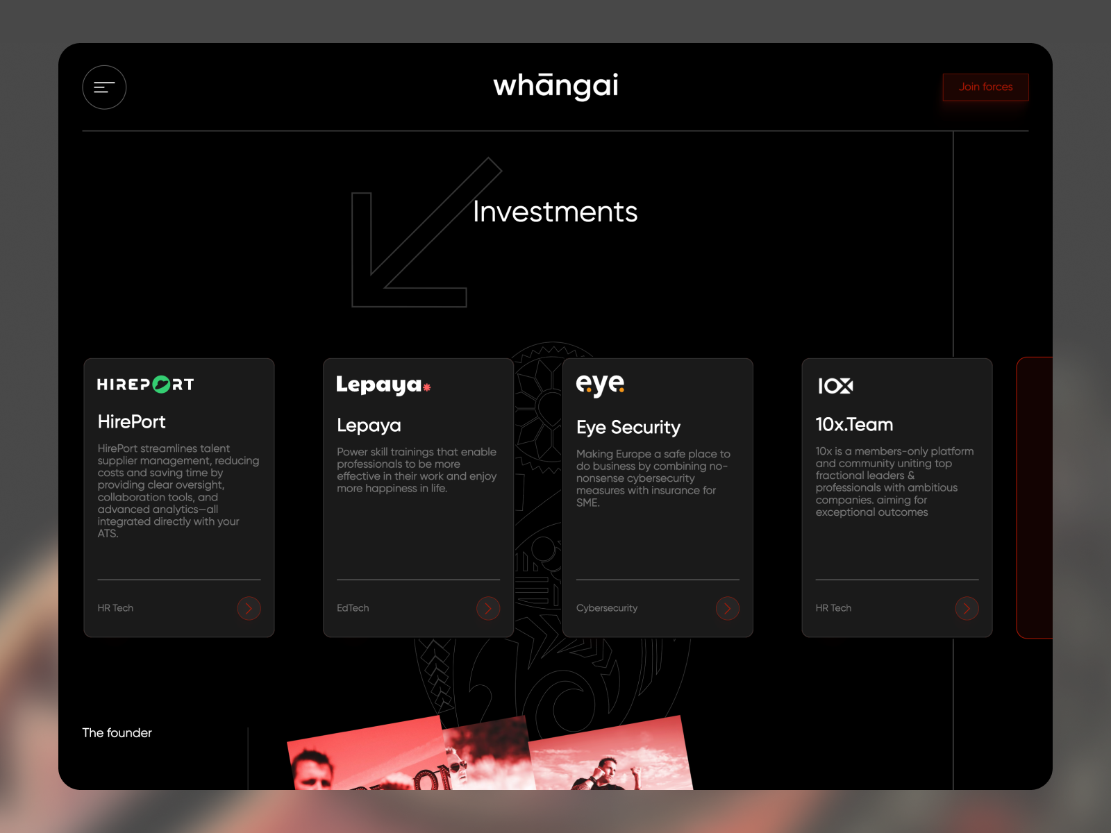 Investments Section