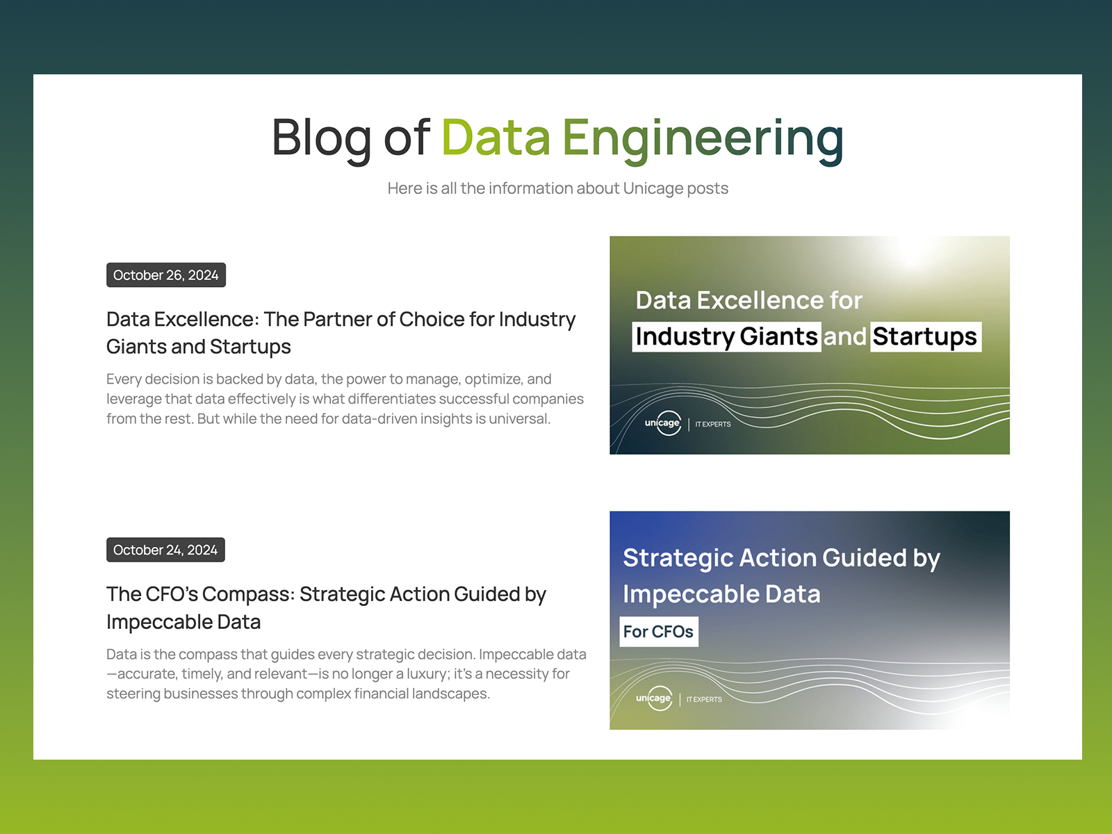 blog data engineering