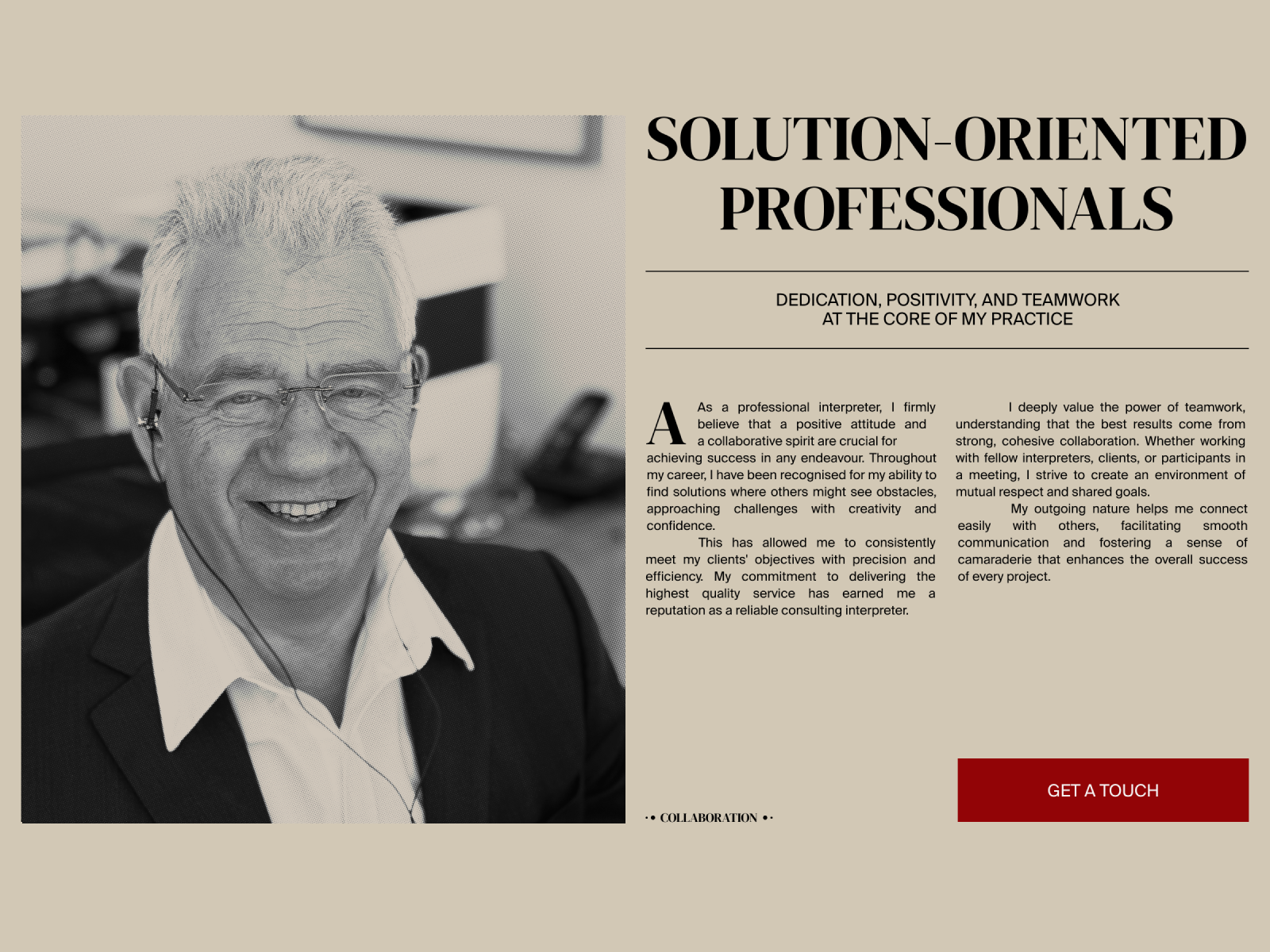 Solution-Oriented Professionals