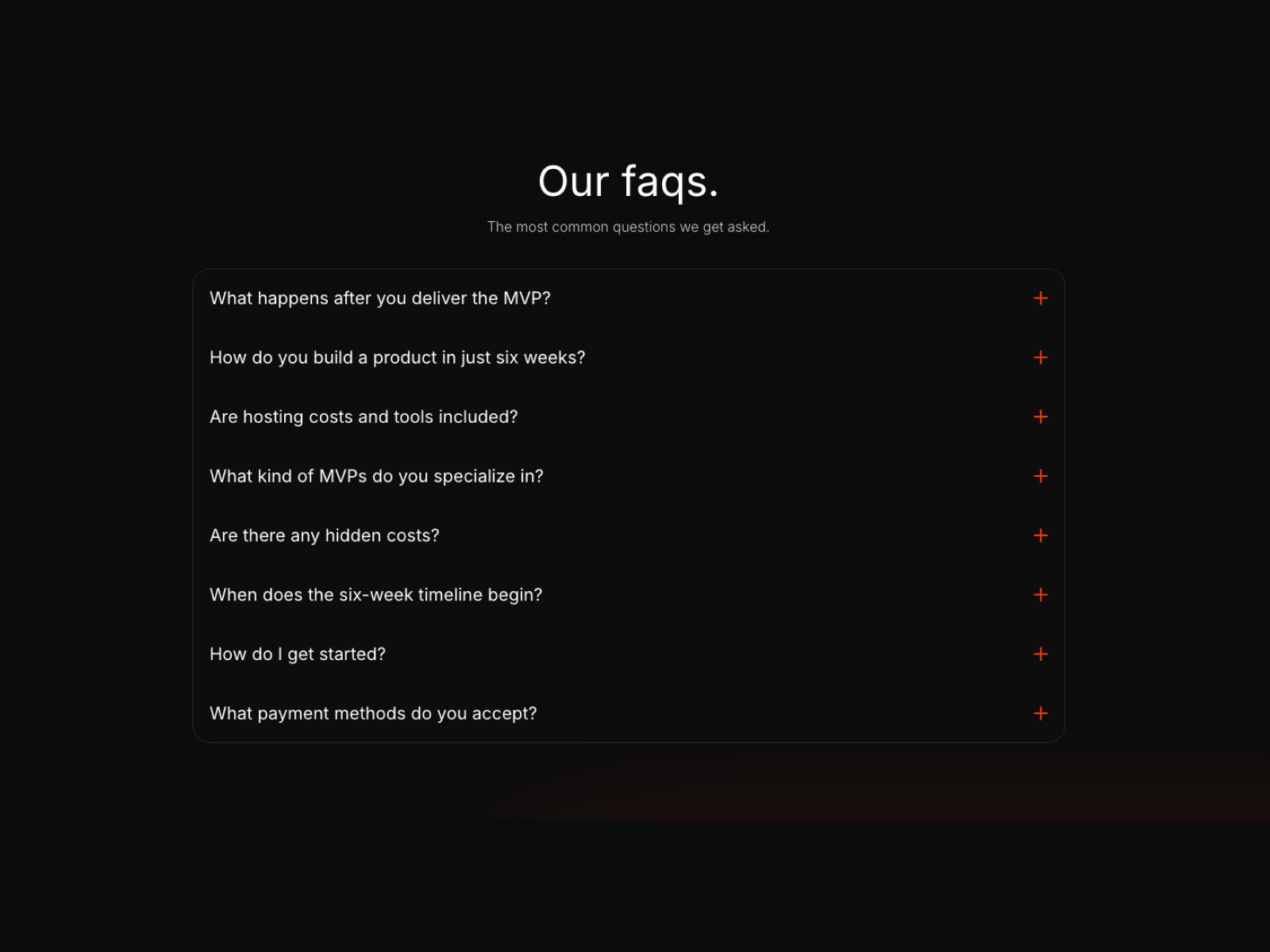 What people Ask FAQ