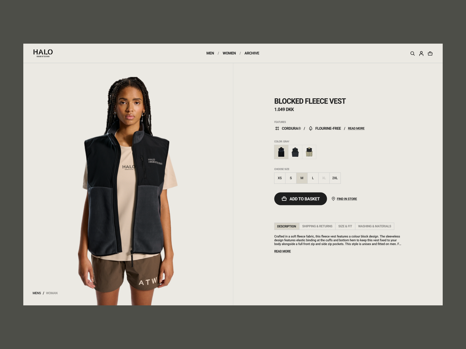 Product Detail Page