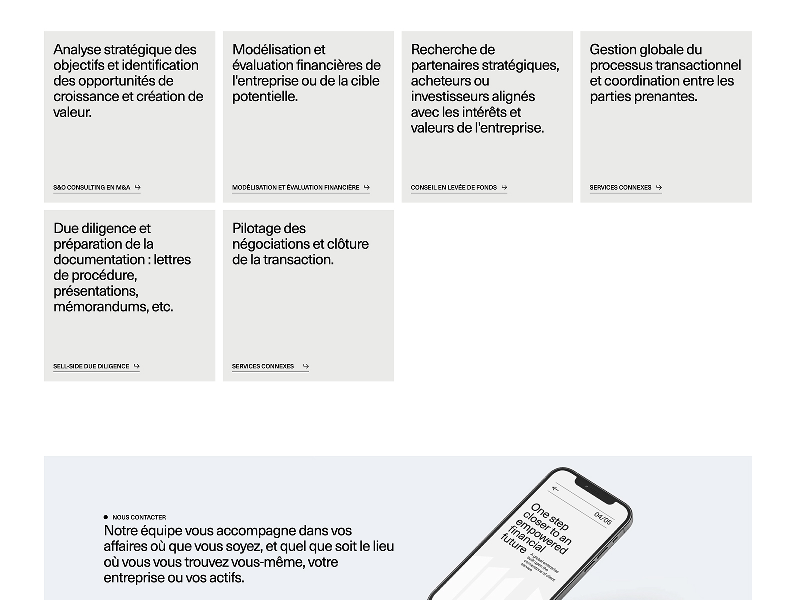 Services Page Overview