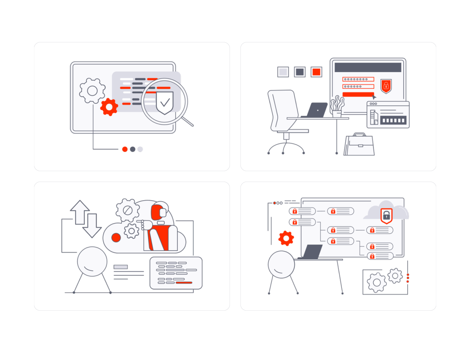 Icons and illustrations