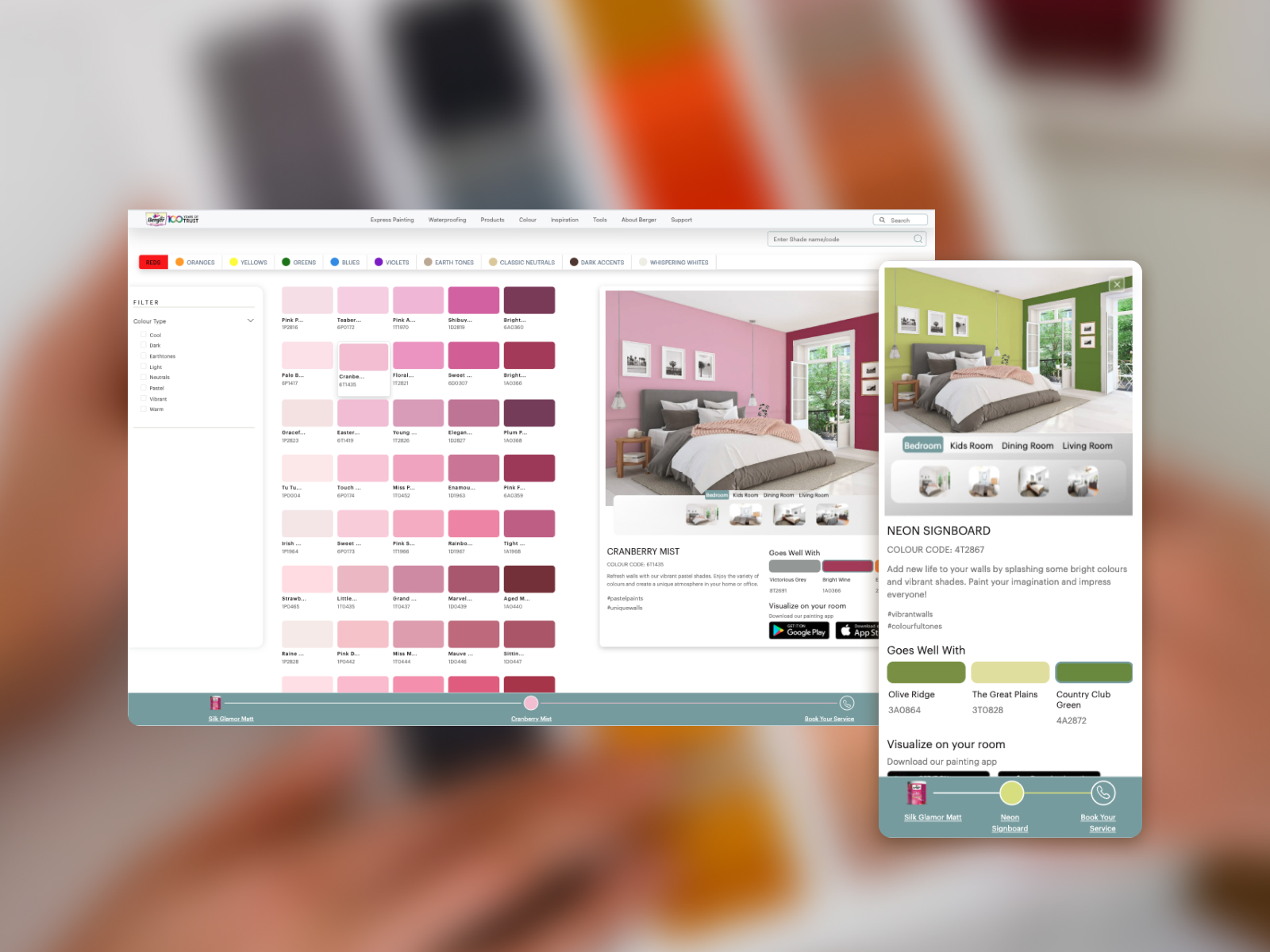 Colour Catalogue and Visualizer