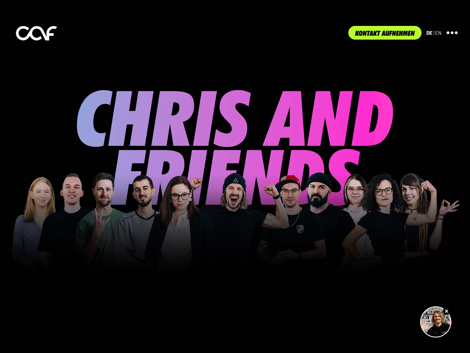 Chris and friends Team