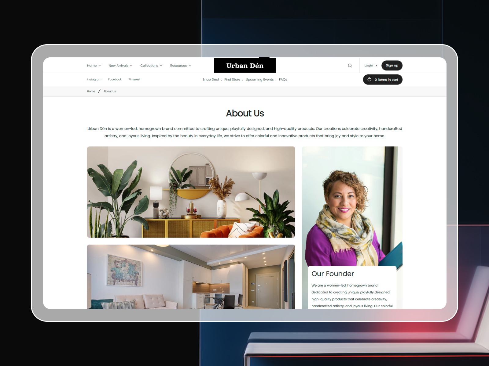 About us - Urban Shopify Theme