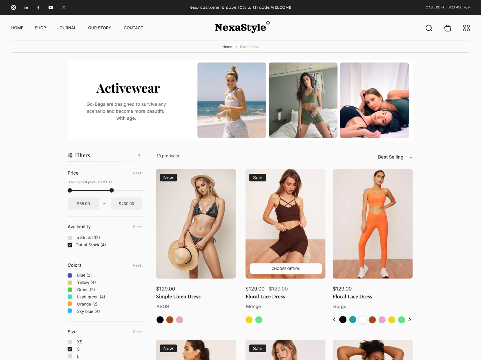 Collection/Product - Nexa Shopify Theme