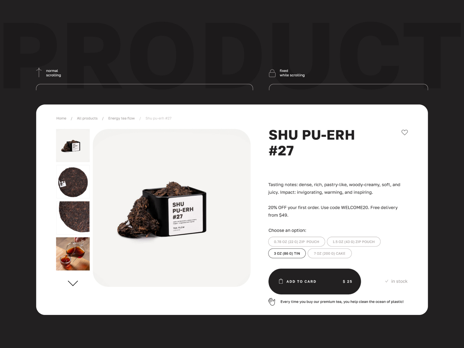 Product page