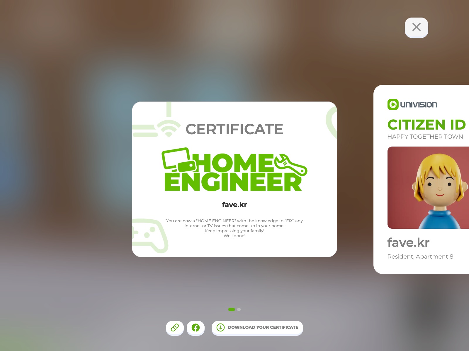 You can earn a certificate after completing all the games!