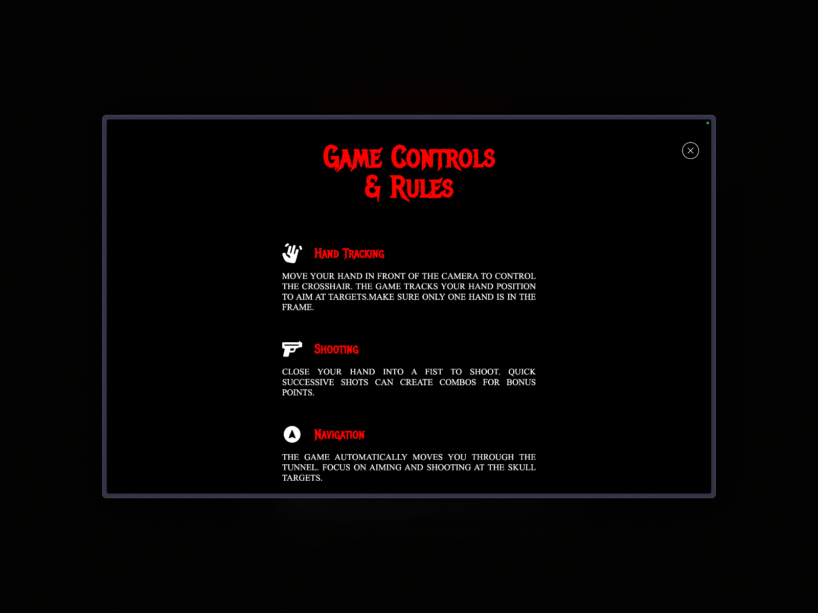 Game Controls & Rules