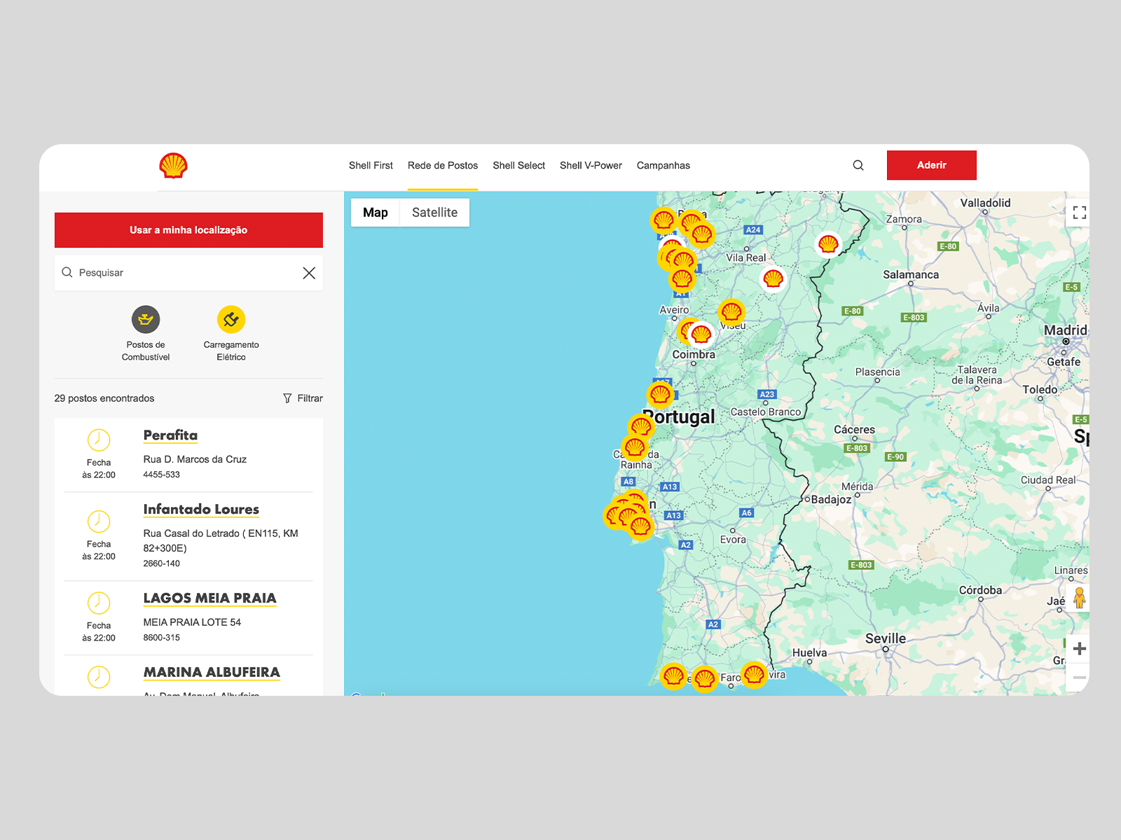 Desktop - Locate Fuel Stations Quickly and Easily