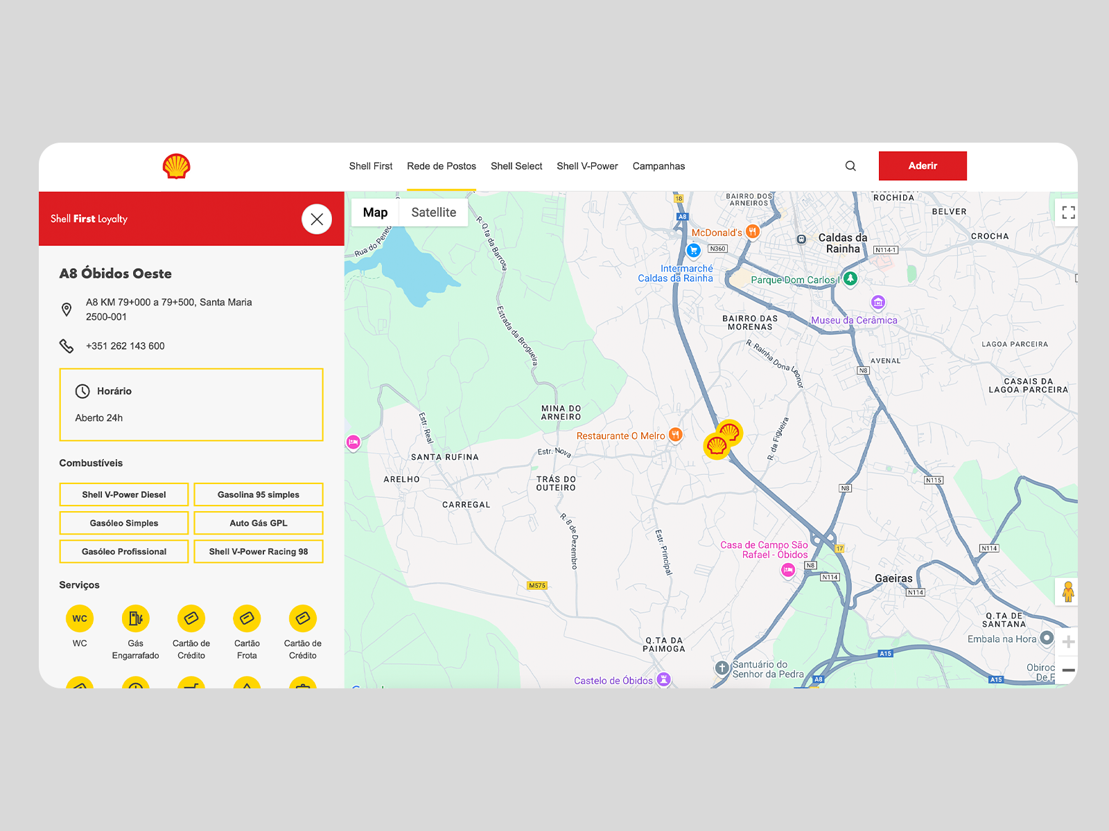 Desktop - Locate Fuel Stations Quickly and Easily