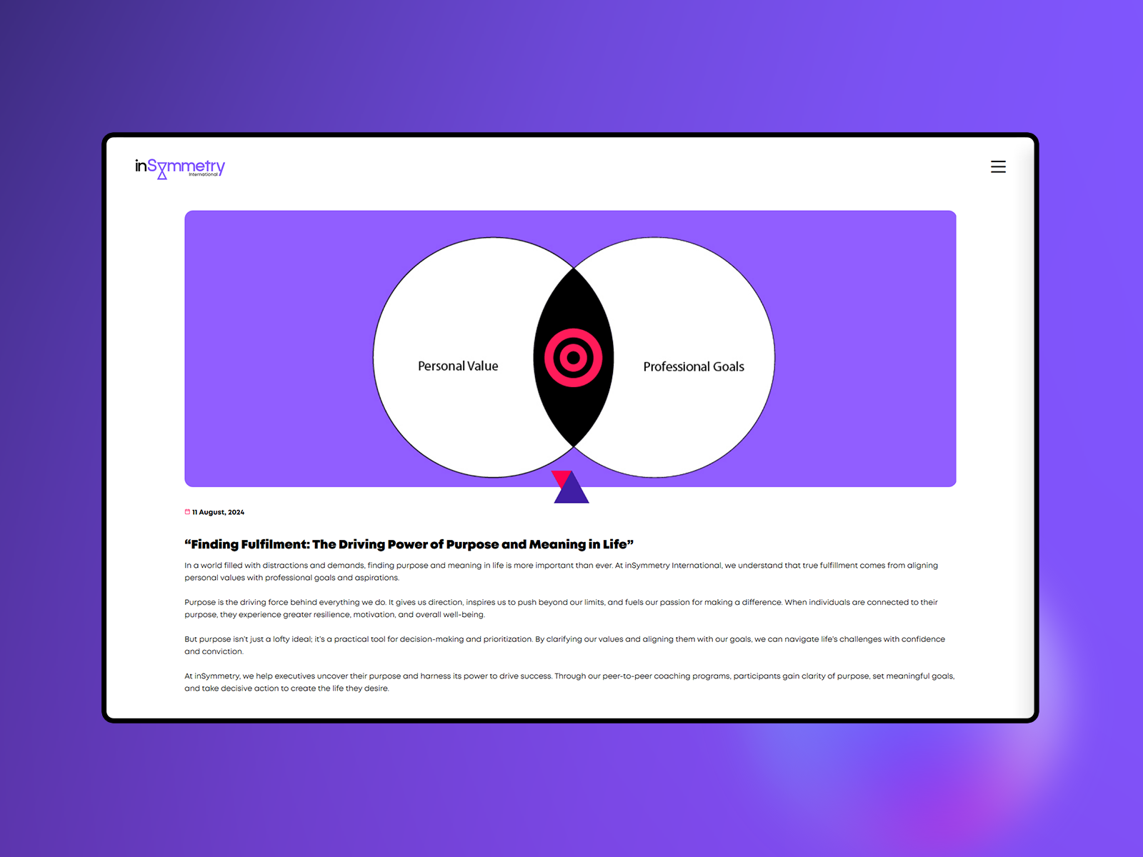 Article page