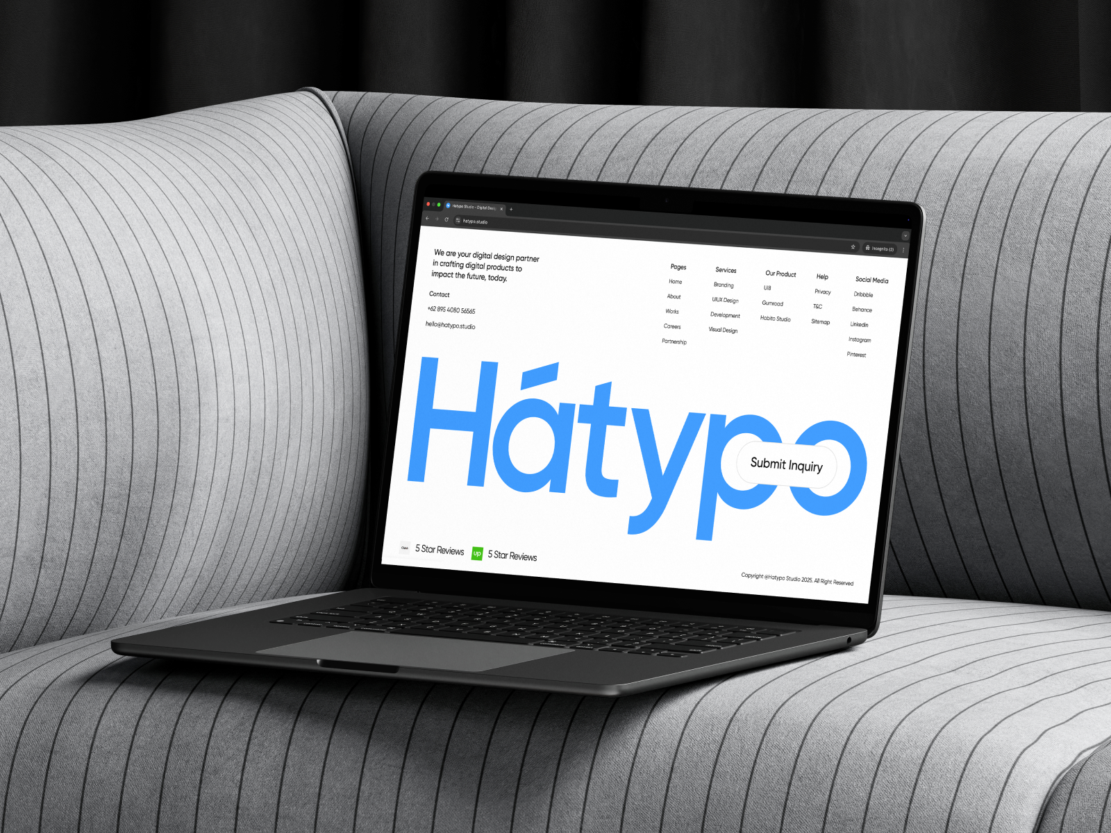 Hatypo Studio - Footer