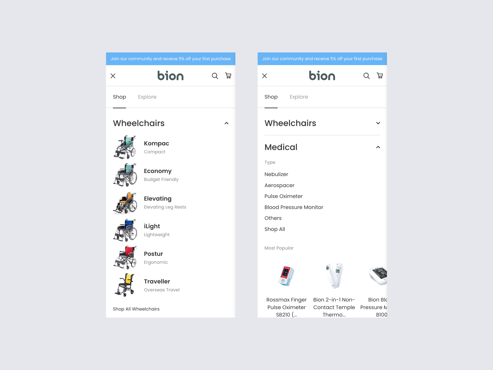Mobile Navigation