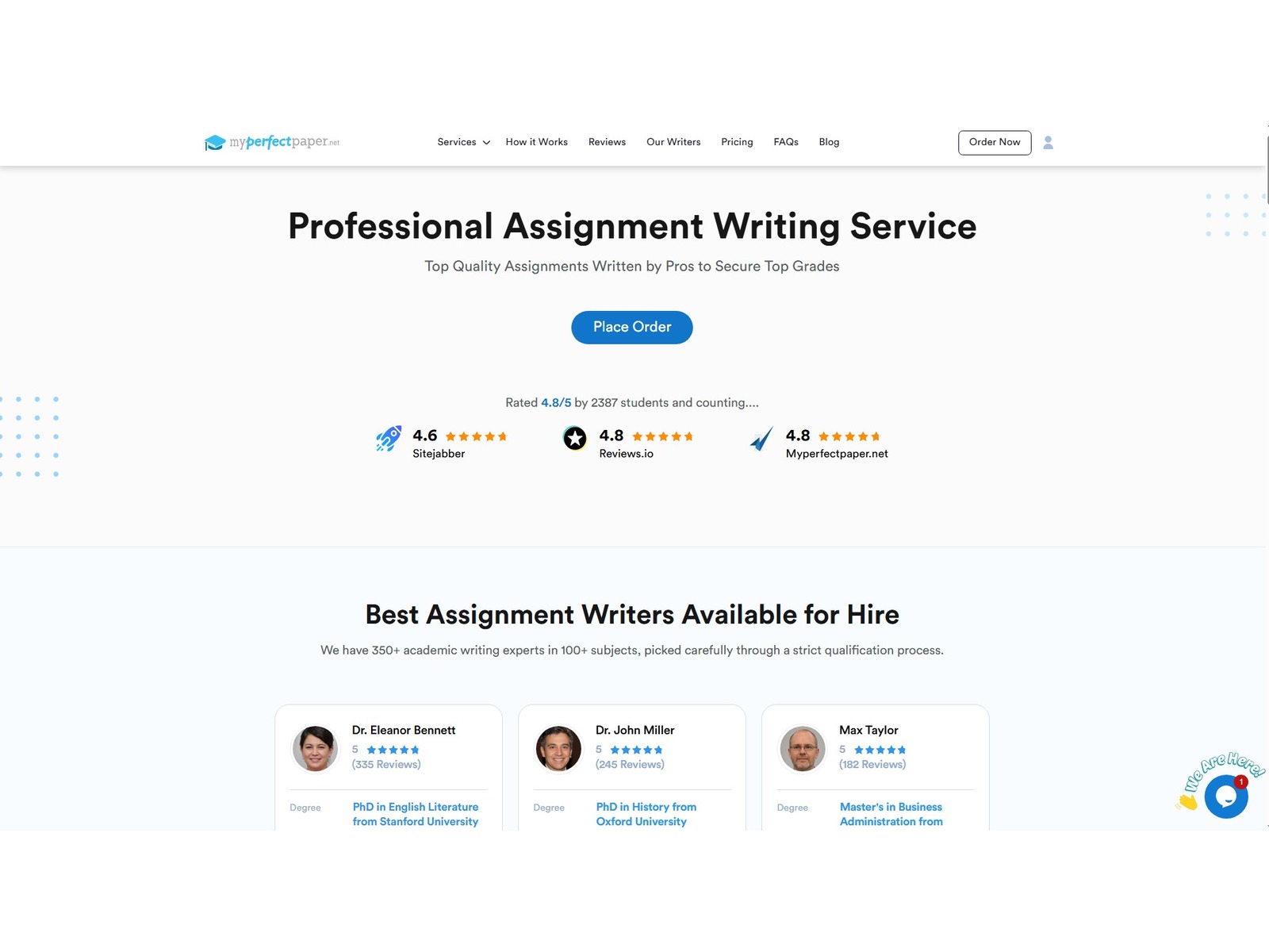 Assignment Writing Service