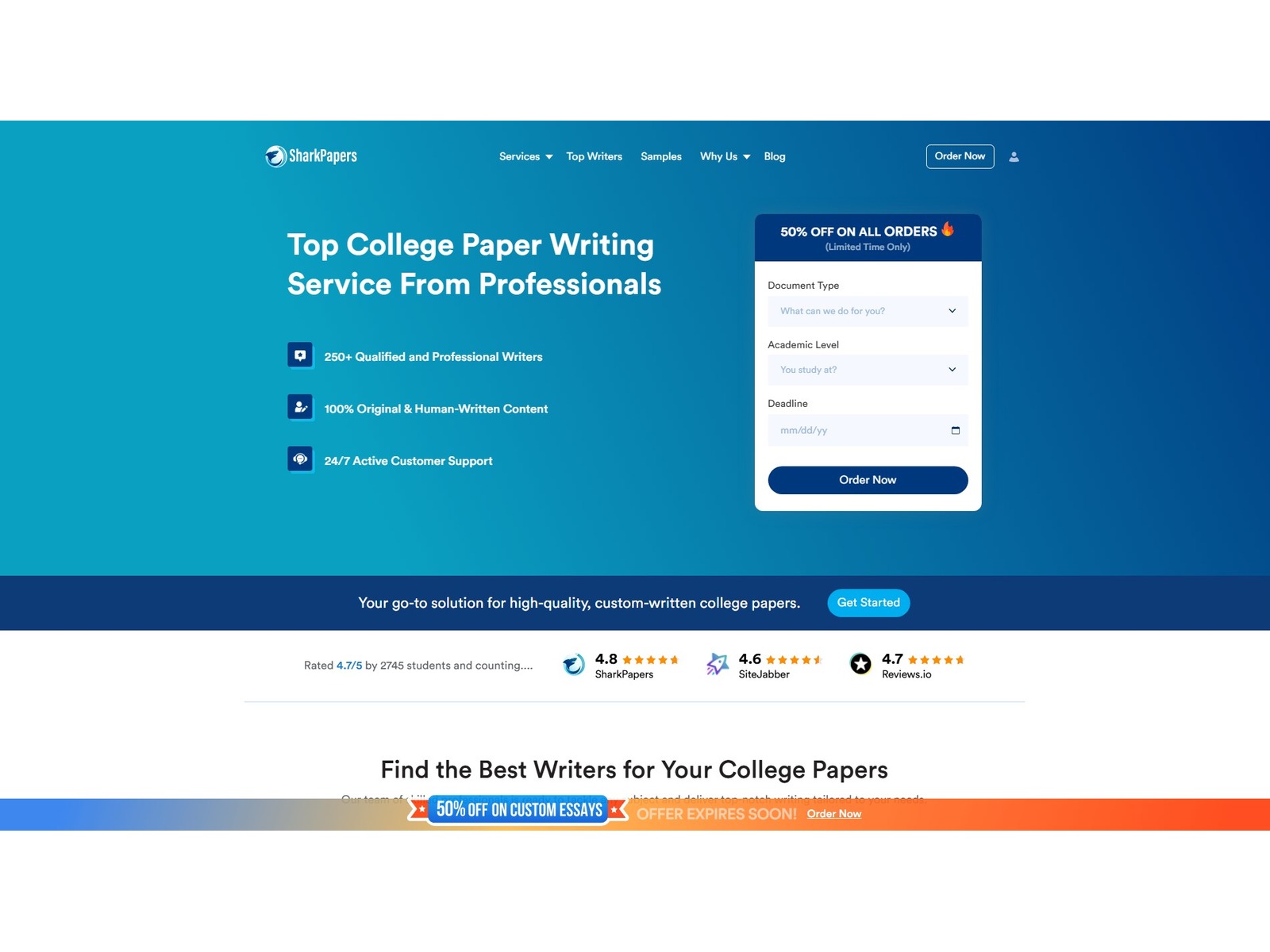 College Paper Writing Service