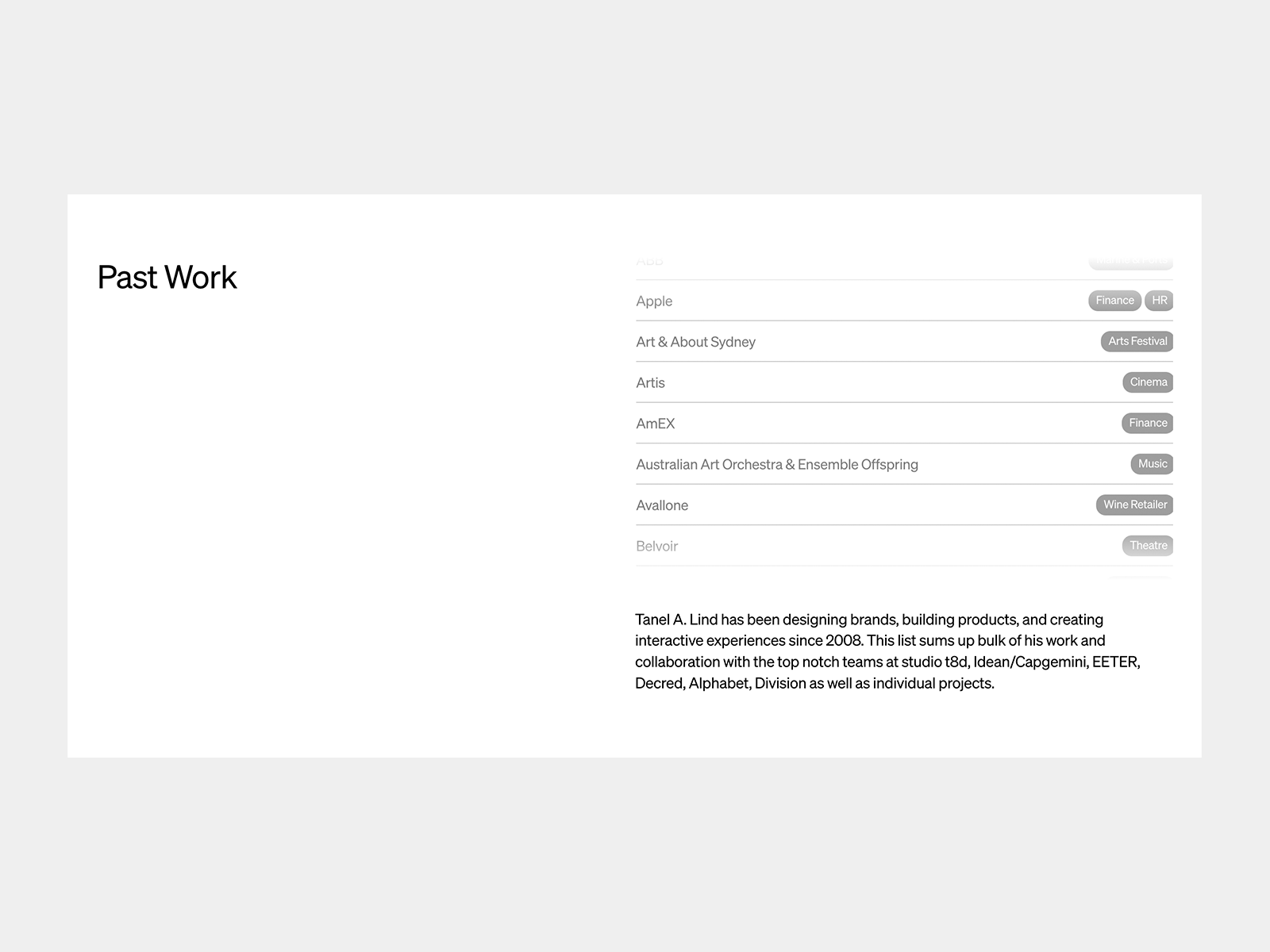 Project Ticker