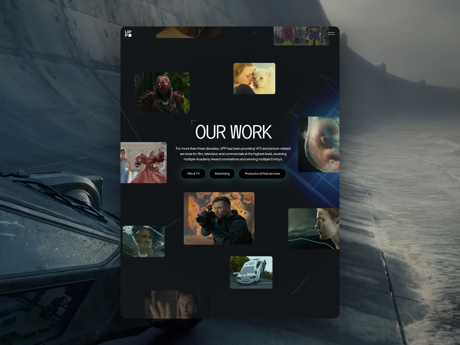 About page layout