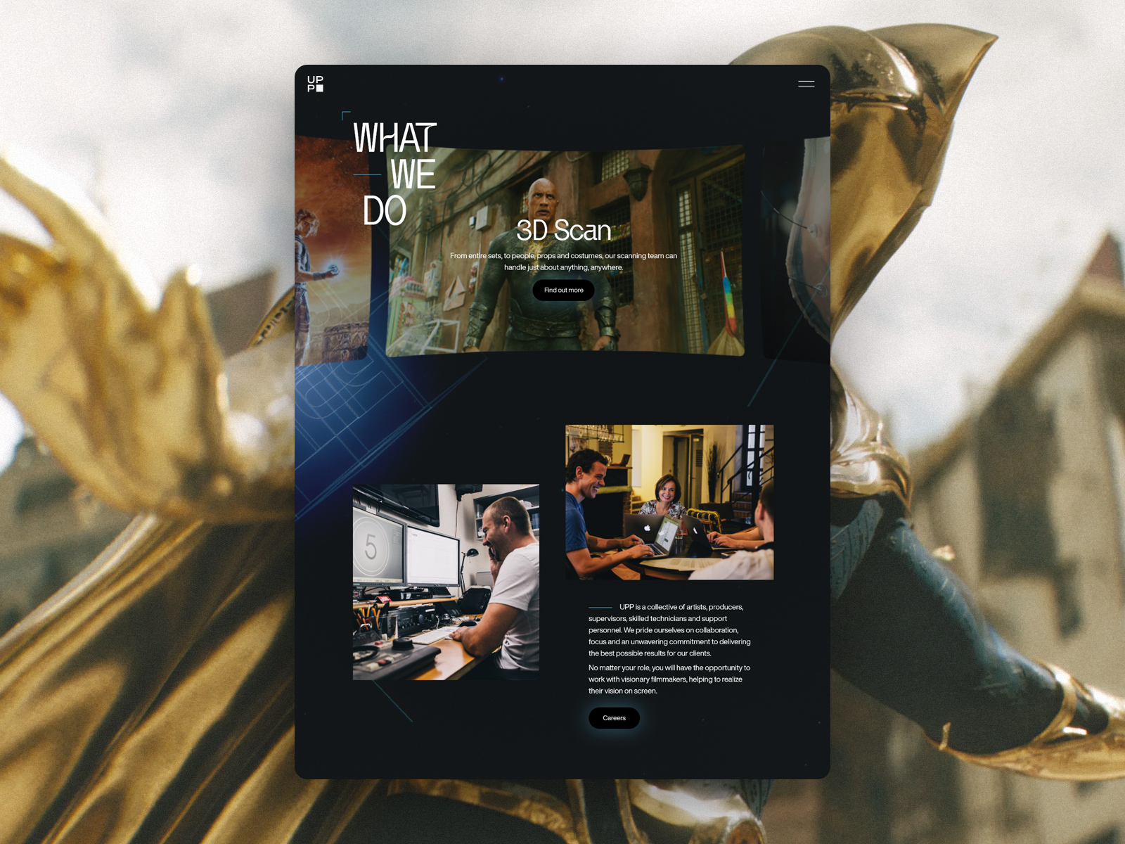 About page layout