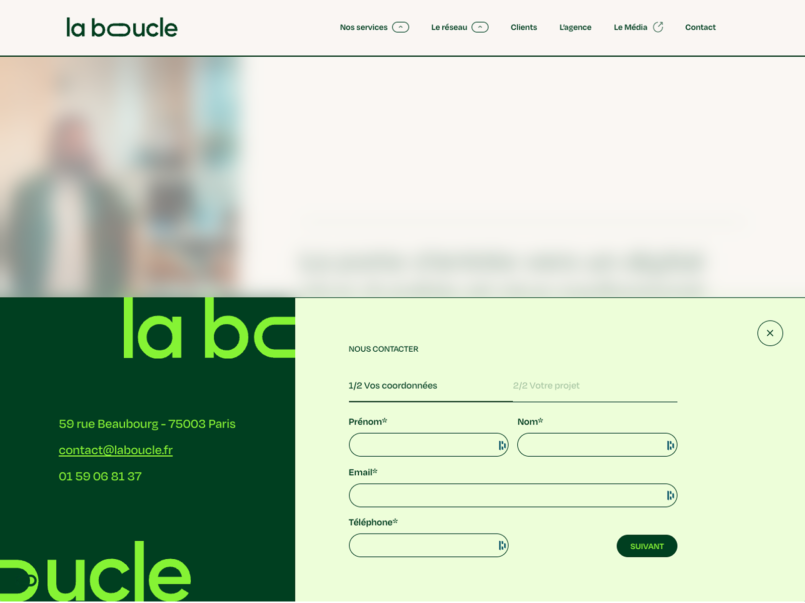 Contact form
