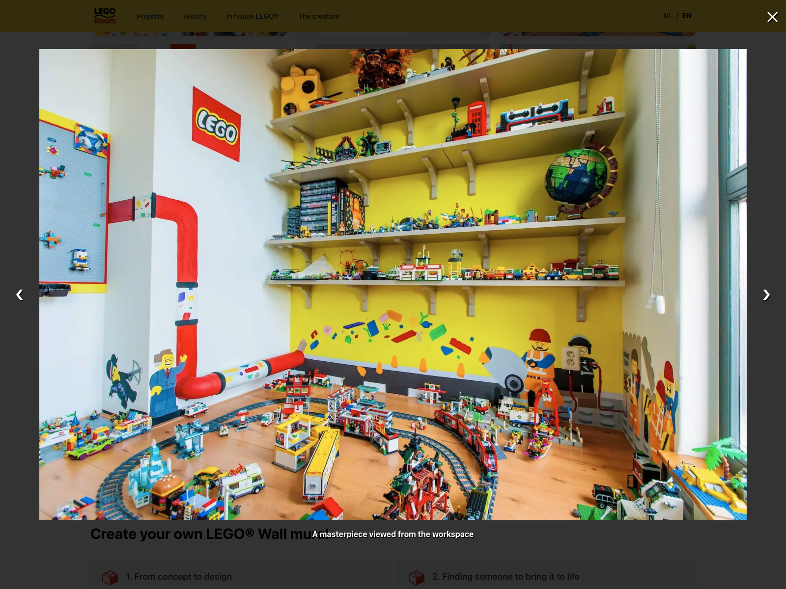 Image gallery with modal