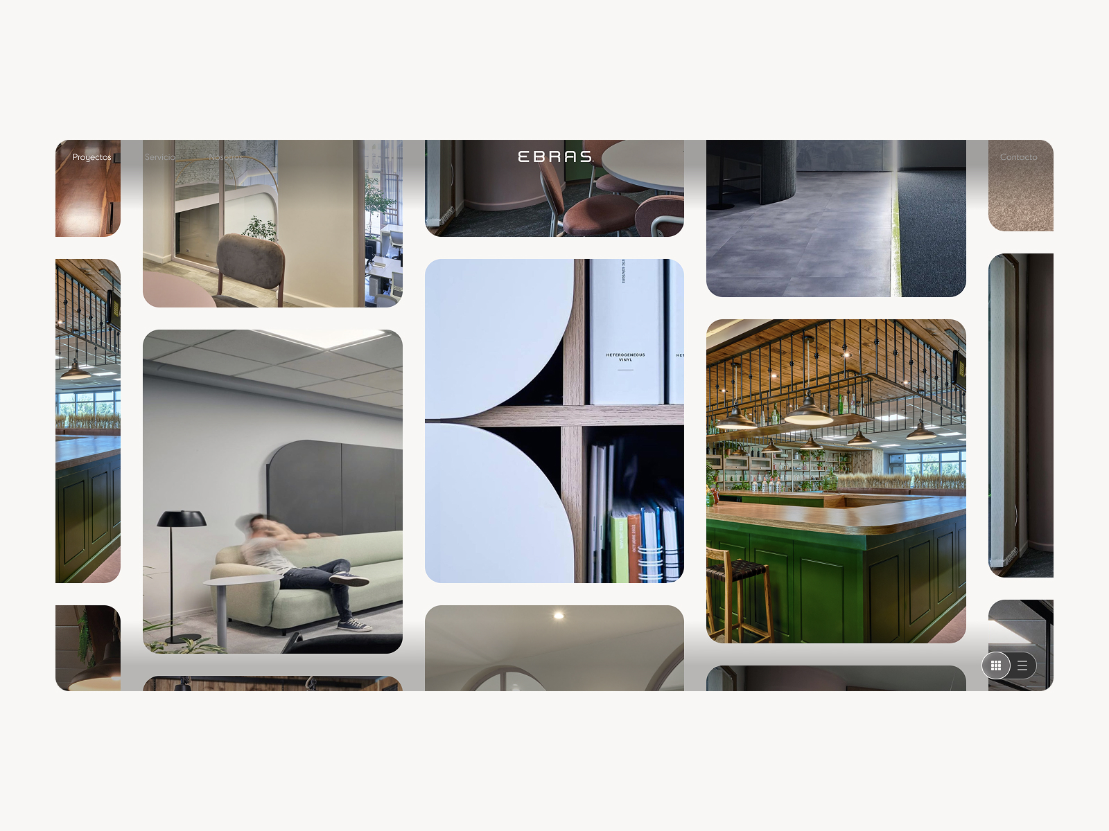 Project Page | Infinite Scrolling Grid