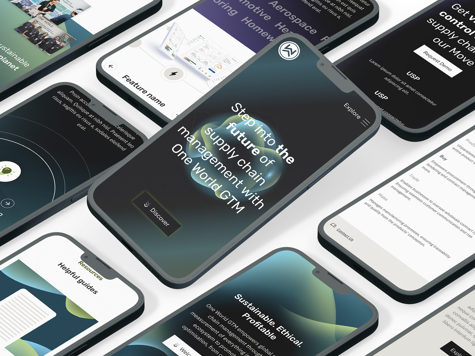 Responsive design layout
