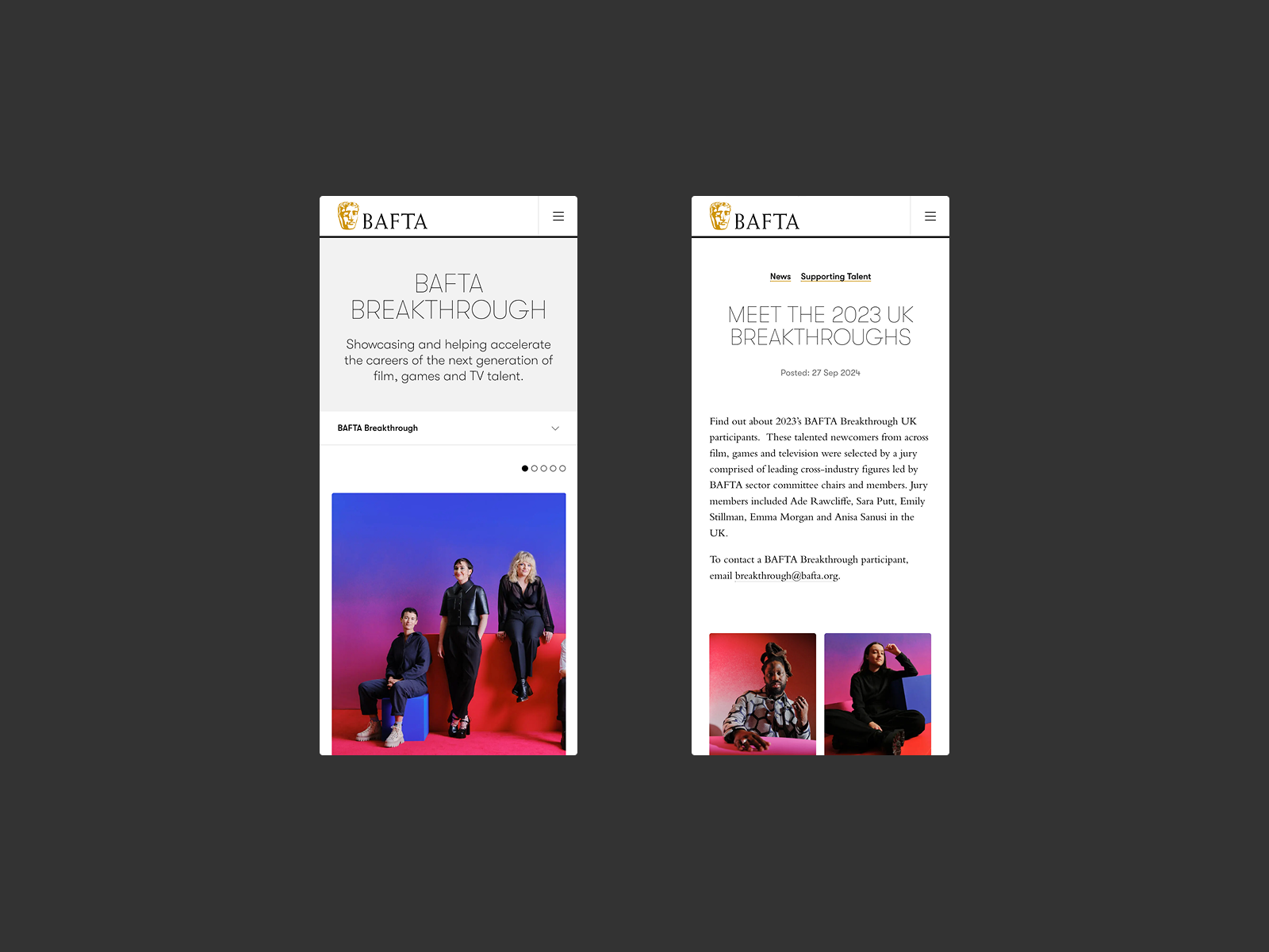 Mobile formats