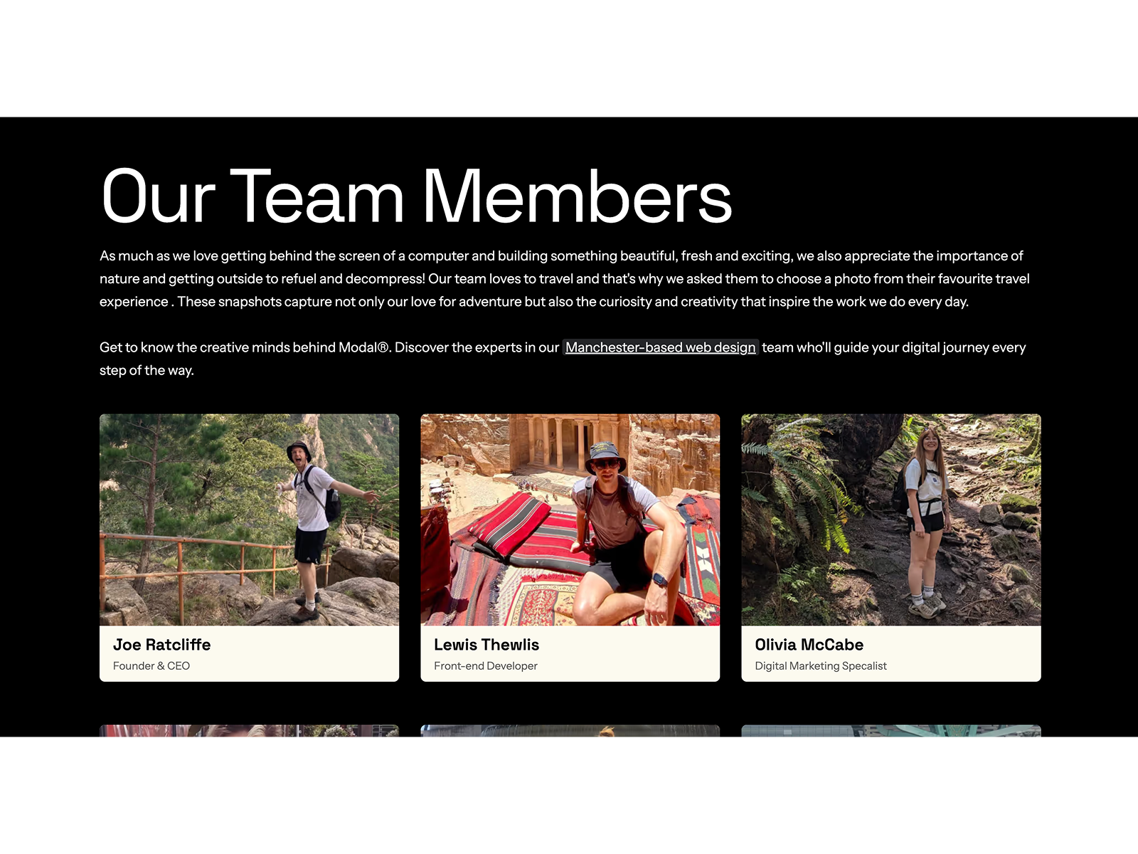 Modal Digital - Meet the Team